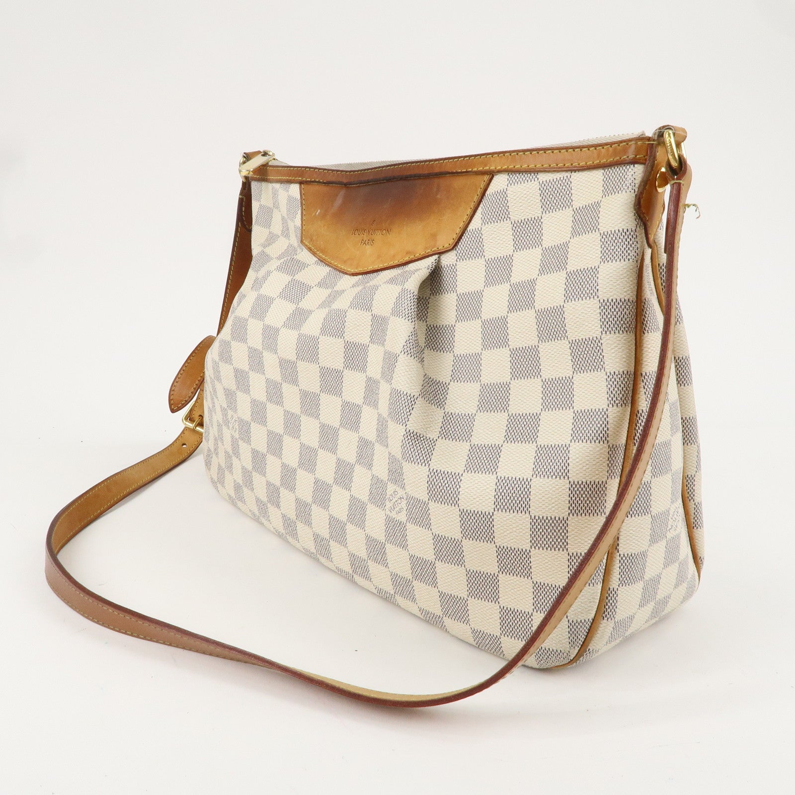 Louis Vuitton Damier Azur Siracusa MM Shoulder Bag N41112