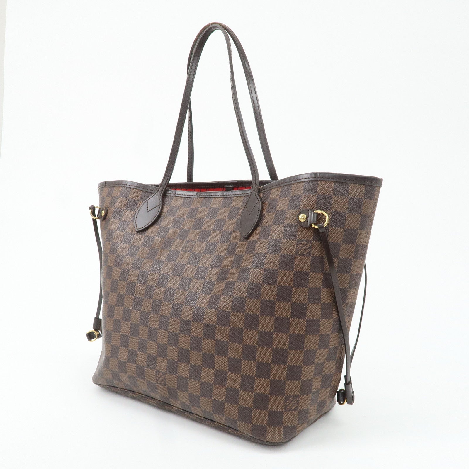 Louis Vuitton Damier Neverfull MM Tote Bag Shoulder Bag N51105 Used