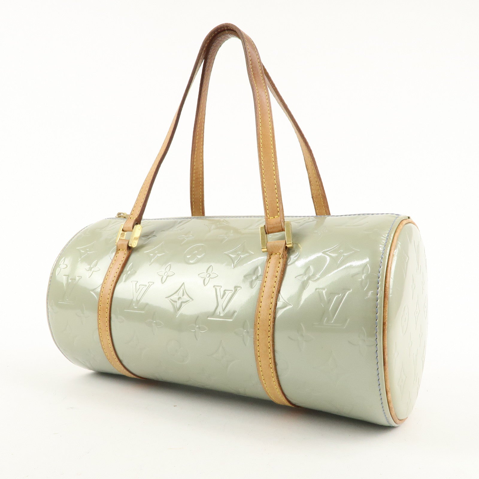 Louis Vuitton Monogram Vernis Bedford Hand Bag Gris M91130