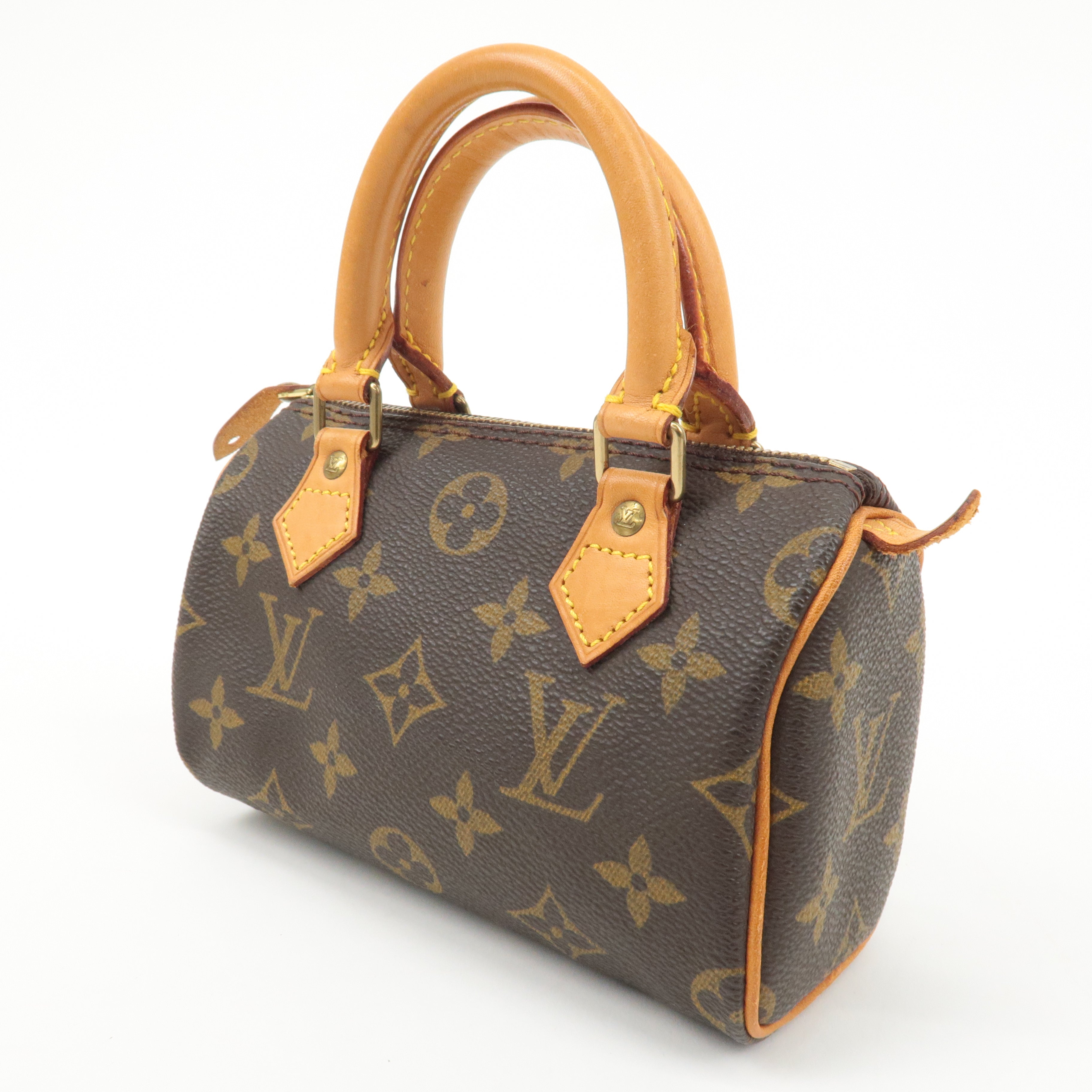 Louis Vuitton Monogram Mini Speedy 
Shoulder Strap M41534/J75010