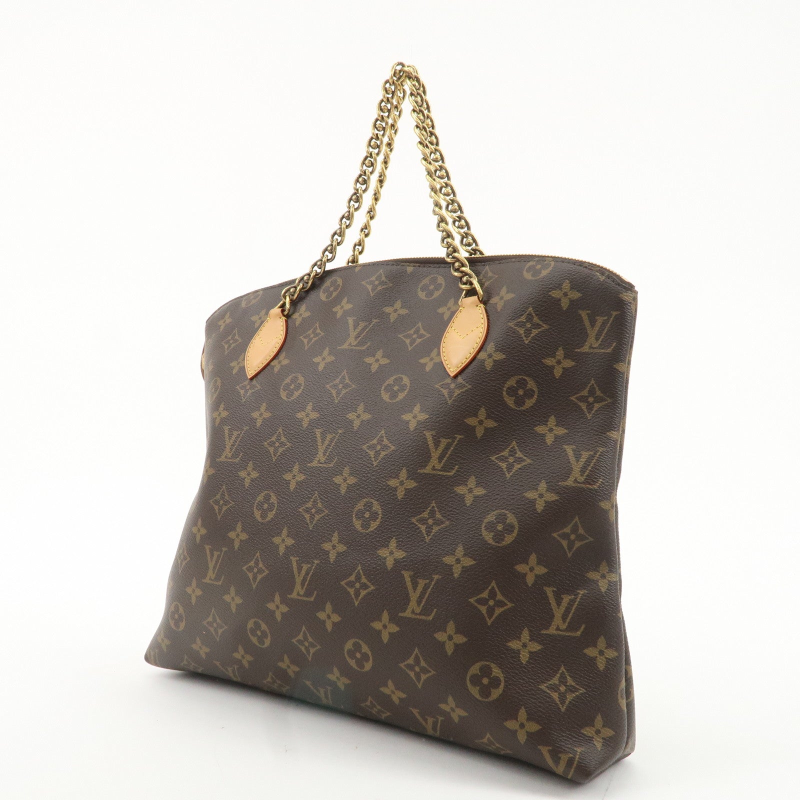 Louis Vuitton Monogram Lock It Chain Hand Bag M40989 Used