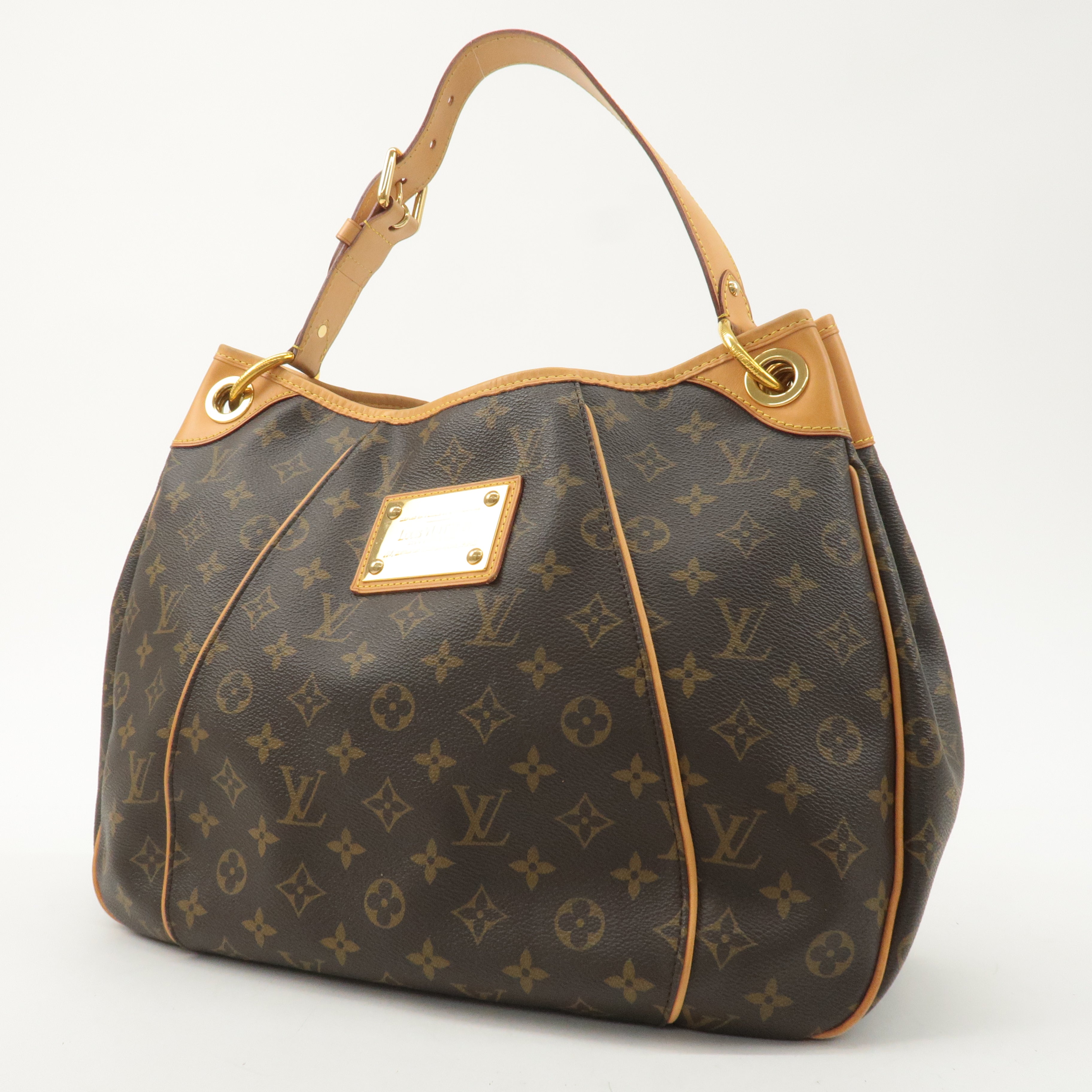 Louis Vuitton Monogram Galliera PM Shoulder Bag Brown M56382