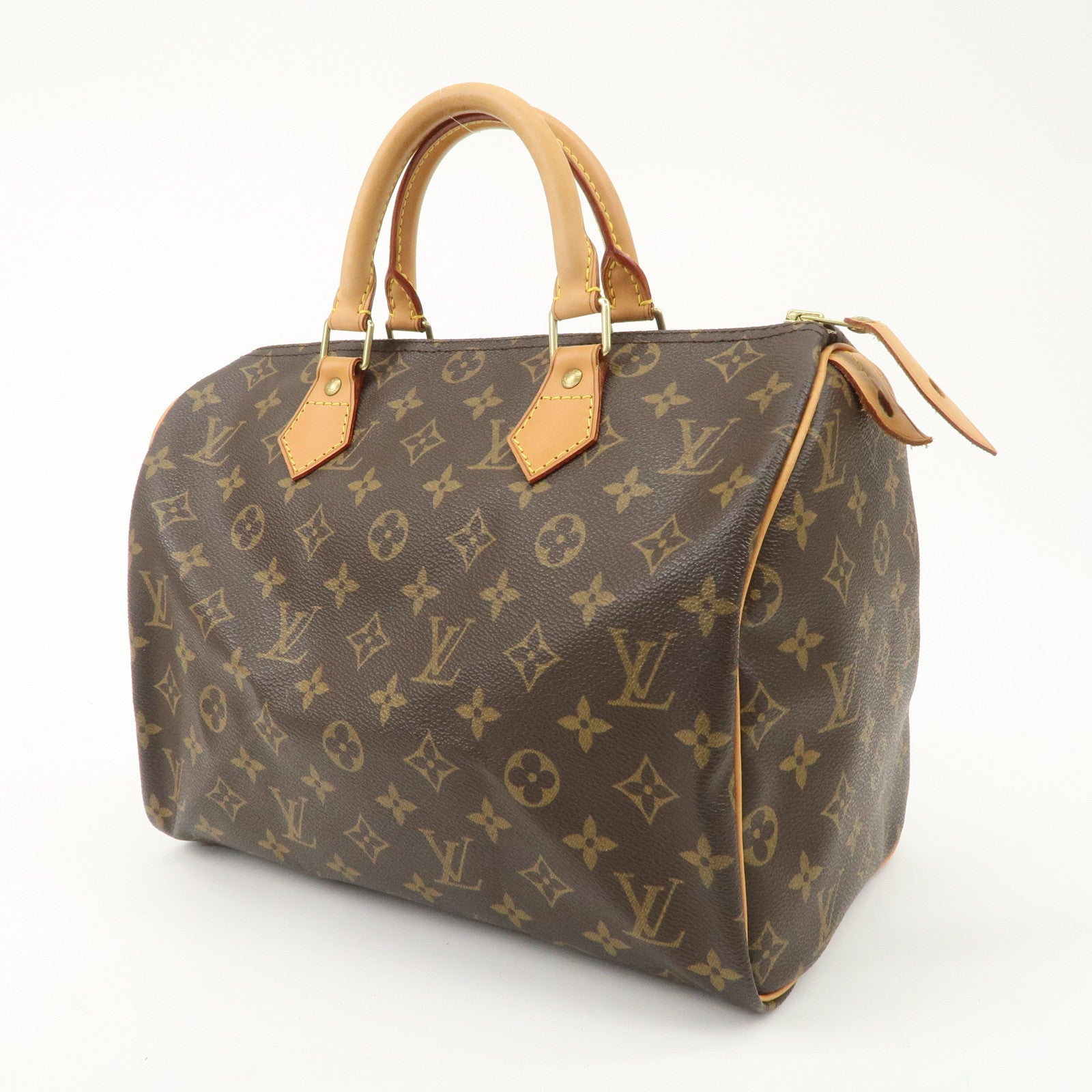 Louis Vuitton Monogram Speedy 30 Hand Bag Boston Bag M41108