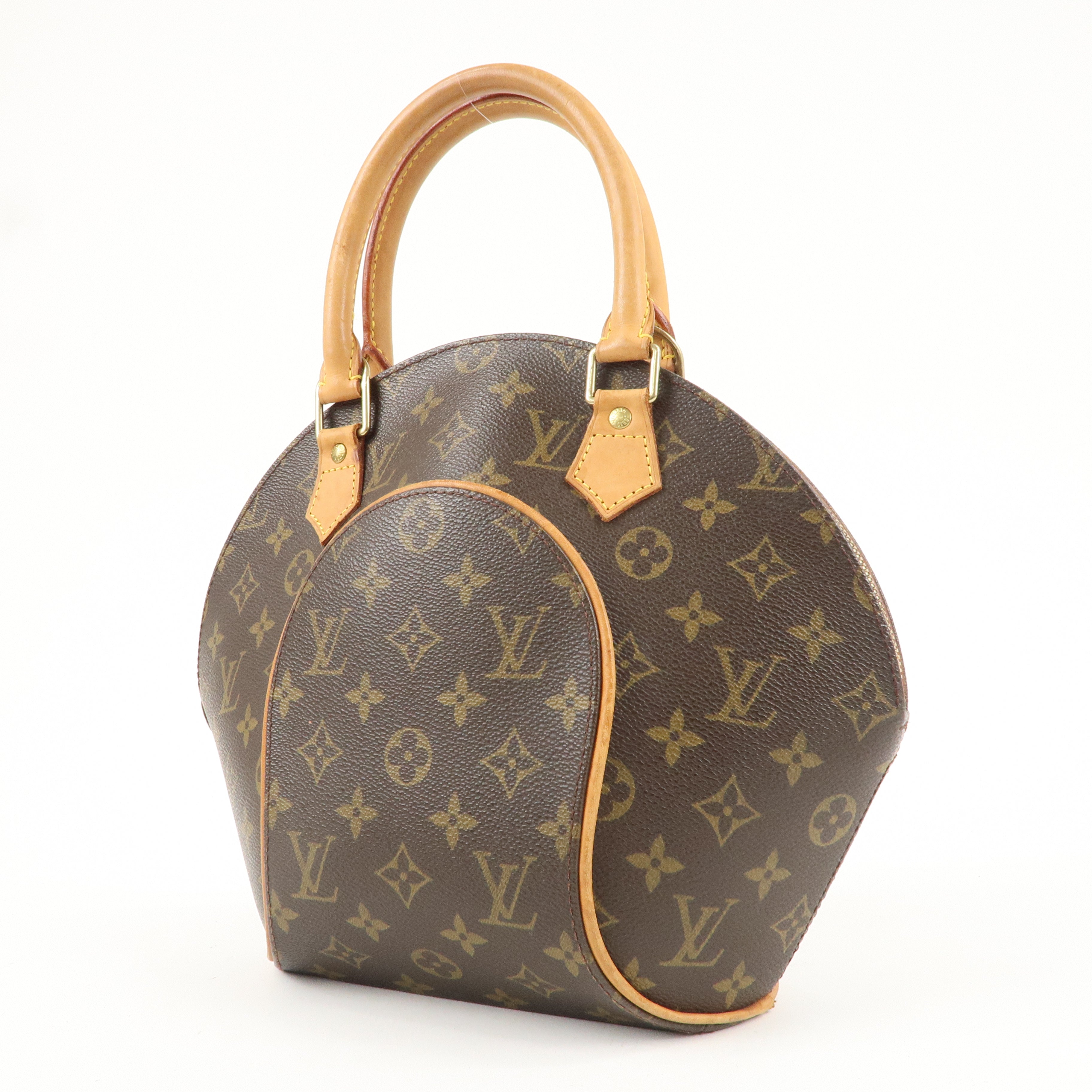 Louis Vuitton Monogram Ellipse MM Hand Bag Brown M51126