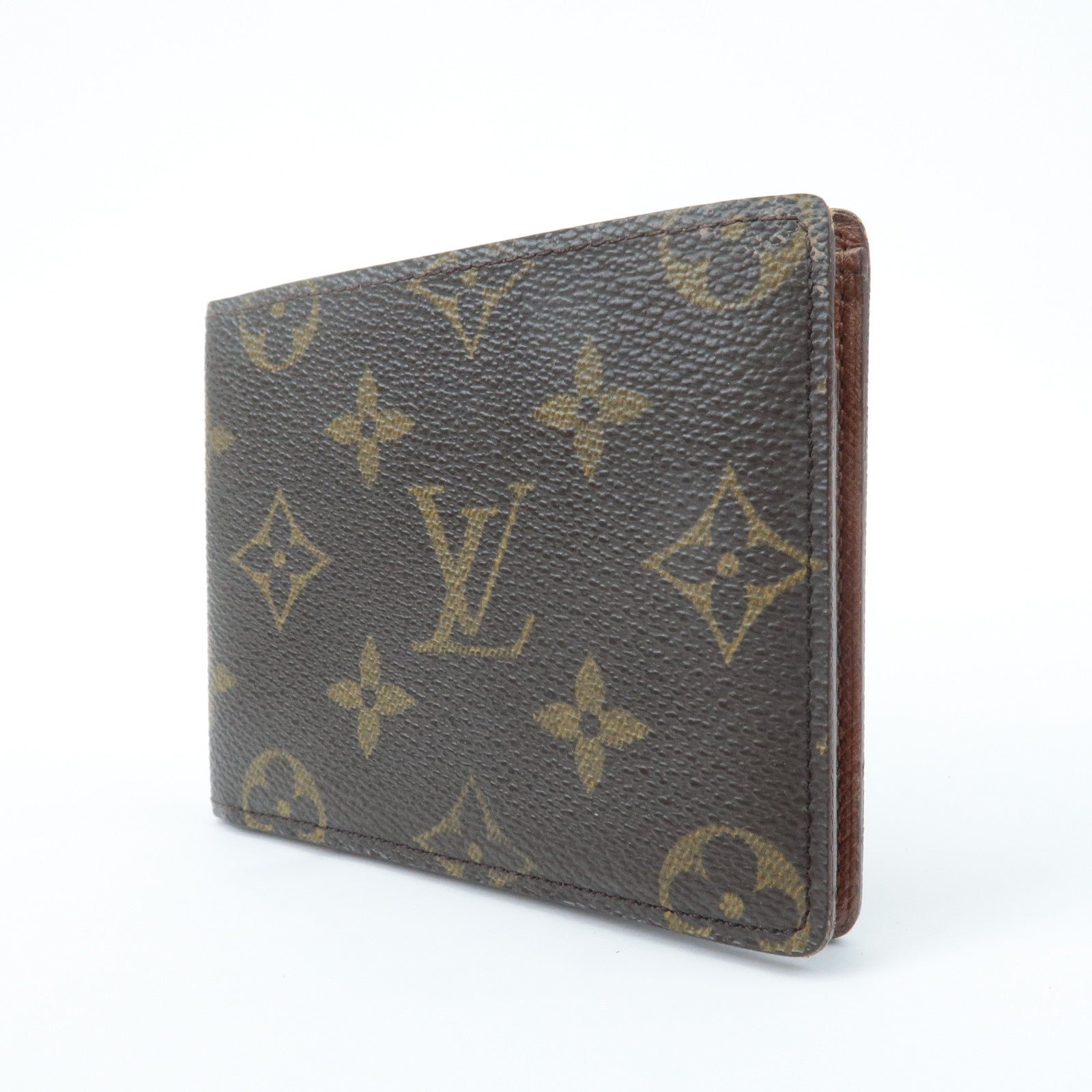 Louis Vuitton Monogram Set of 4 Wallet M60930 M60929 M56341 Used