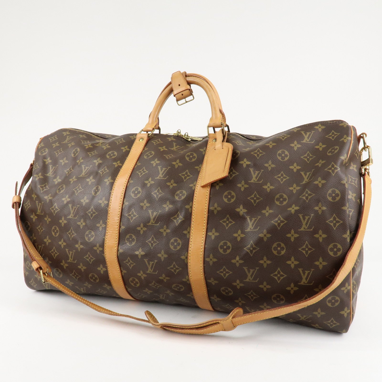 Louis Vuitton Monogram Keep All Bandouliere 60 Bag M41412