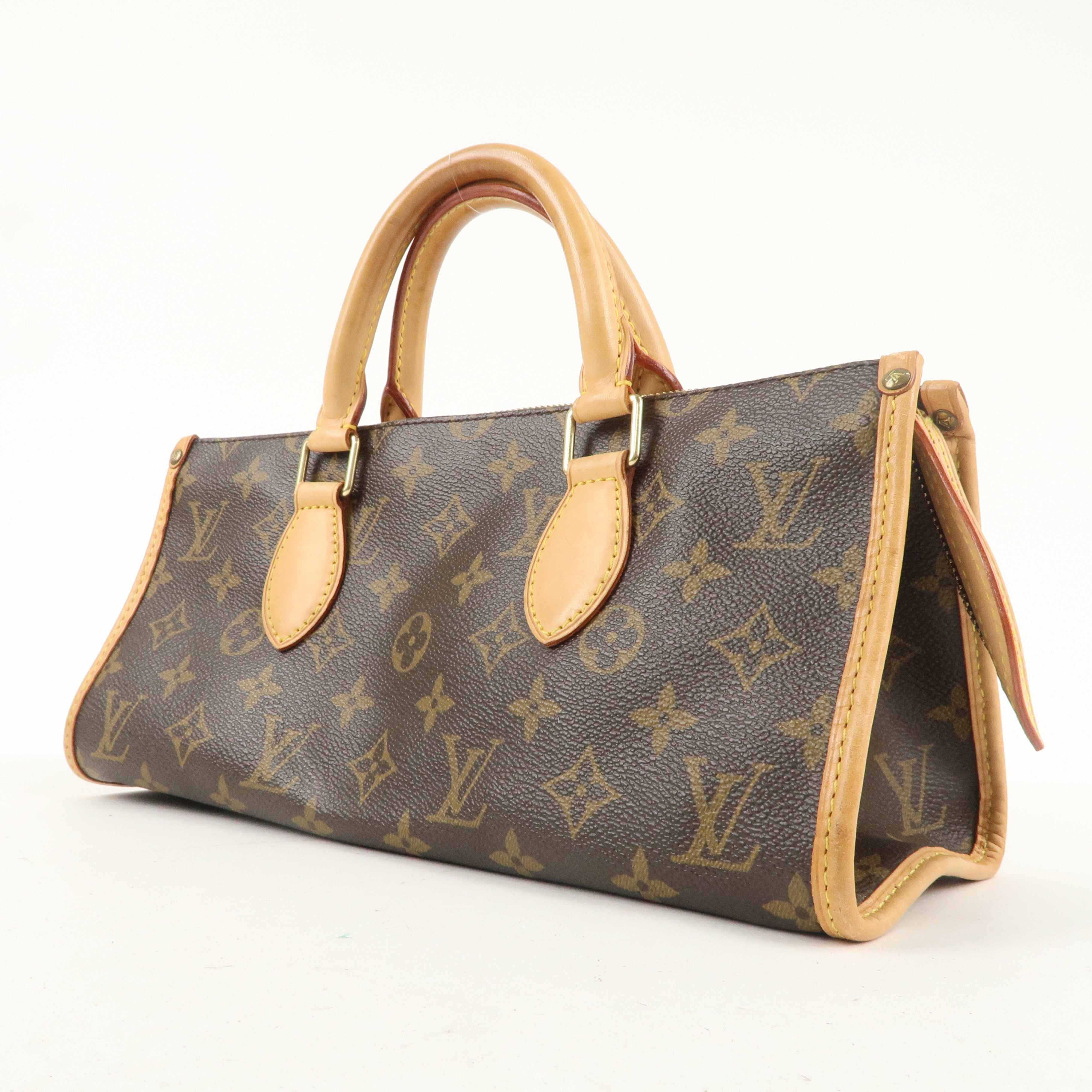 Louis Vuitton Monogram Popincourt Hand Bag Brown M40009