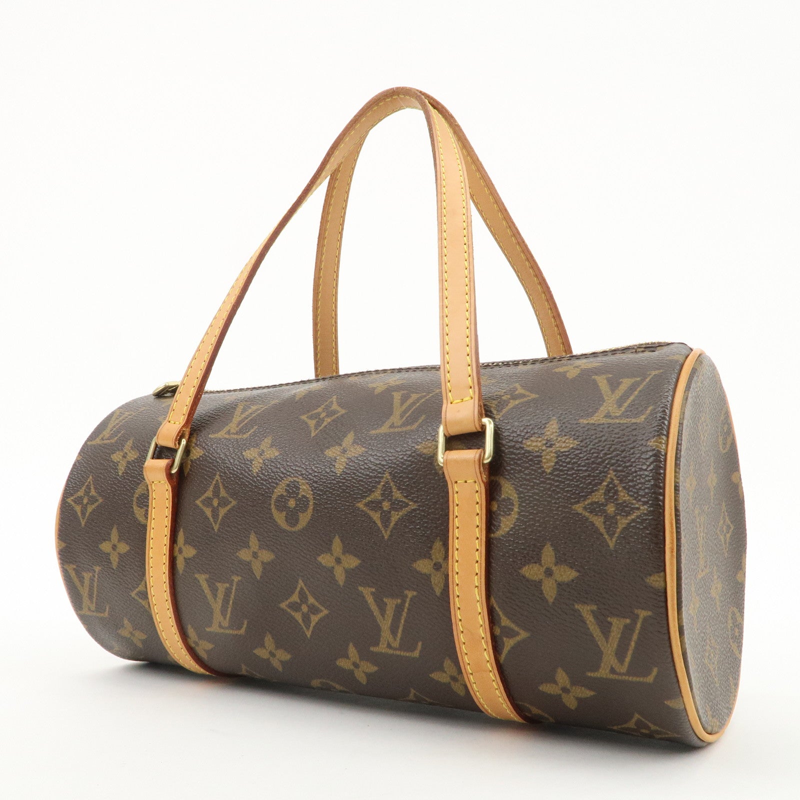 Louis Vuitton Monogram Papillon 26 Hand Bag New Style M51386 Used