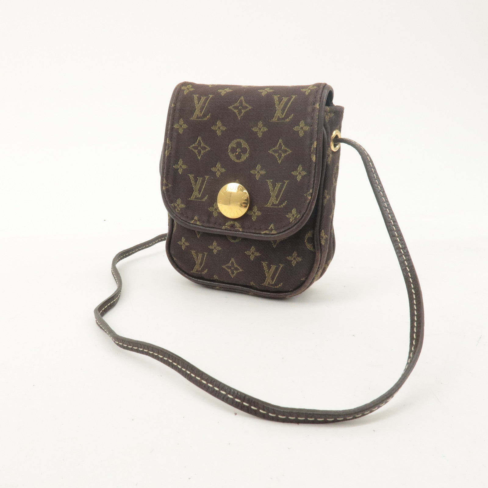 Louis Vuitton Monogram Mini Lin Pochette Cancun Shoulder M95313