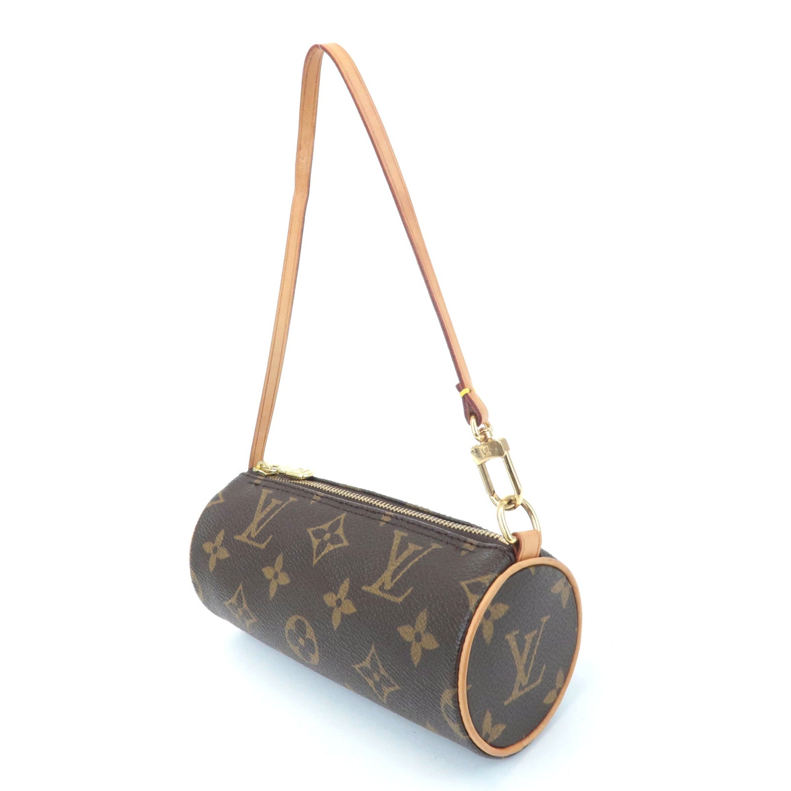 Louis Vuitton Monogram Mini Pouch for Papillon Bag Brown Used