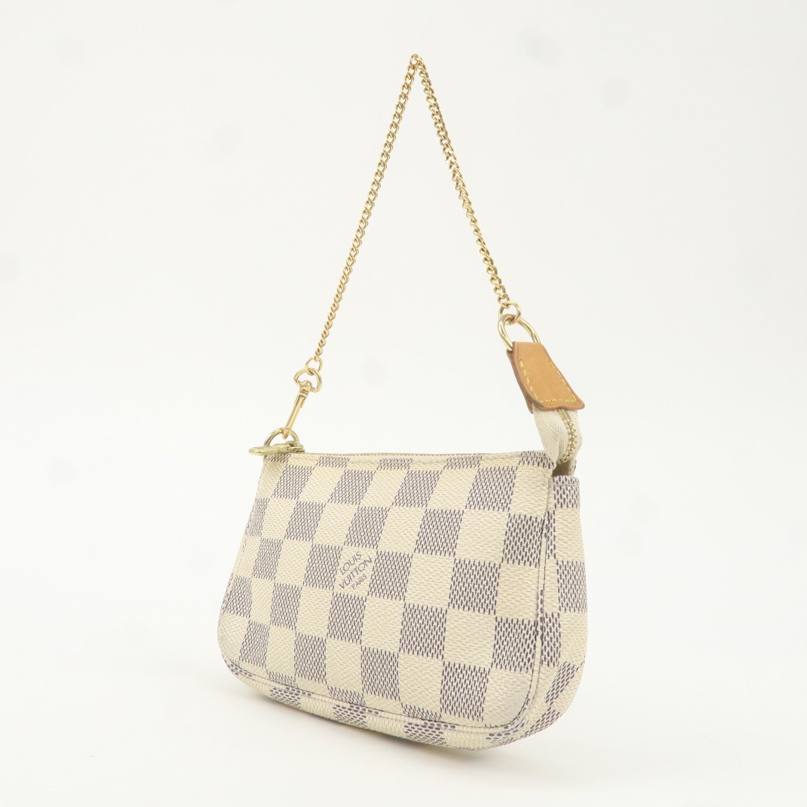 Louis Vuitton Damier Azur Mini Pochette Accessoires Pouch N58010