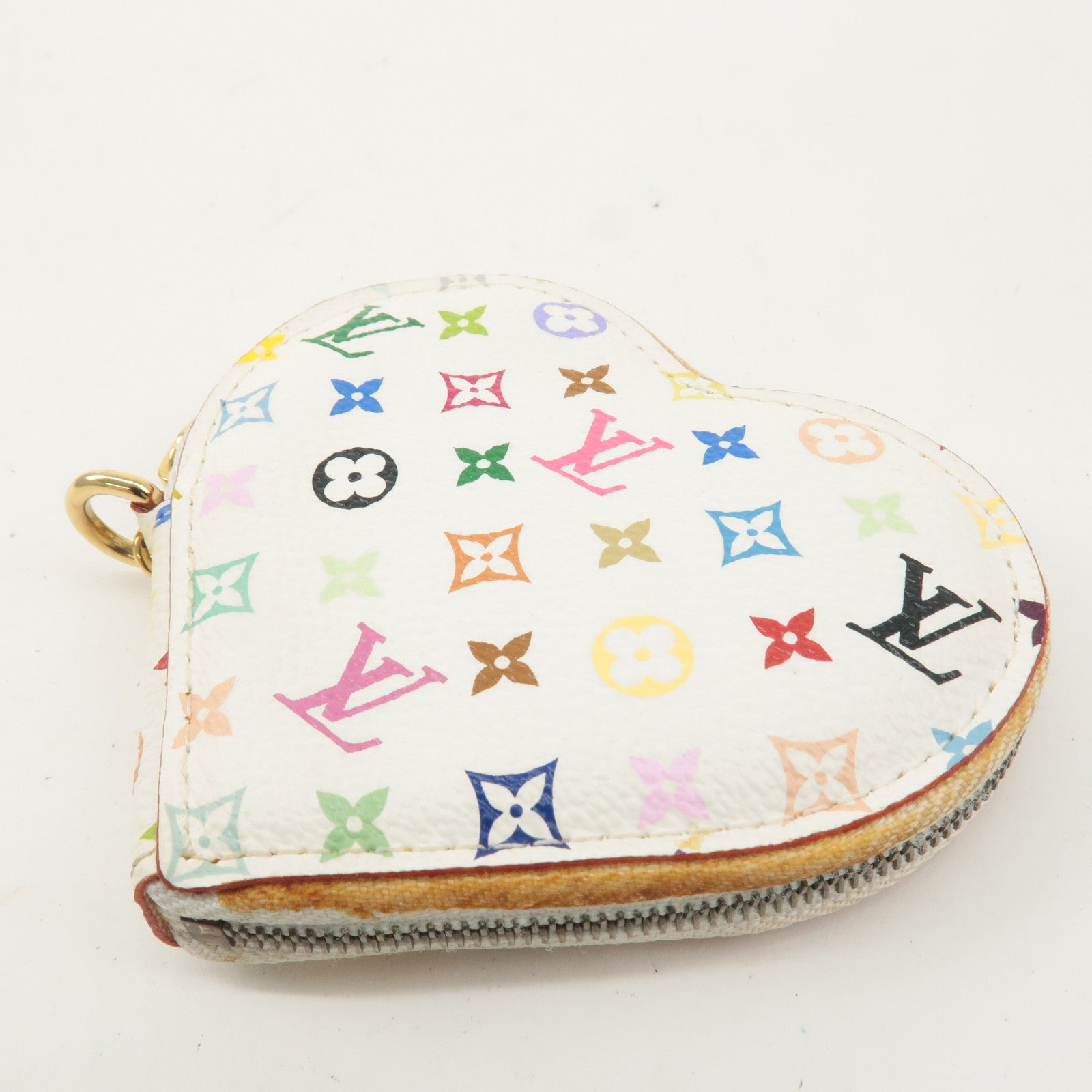 Louis Vuitton Monogram Multi Color Porte Monnaie Coeur M60040