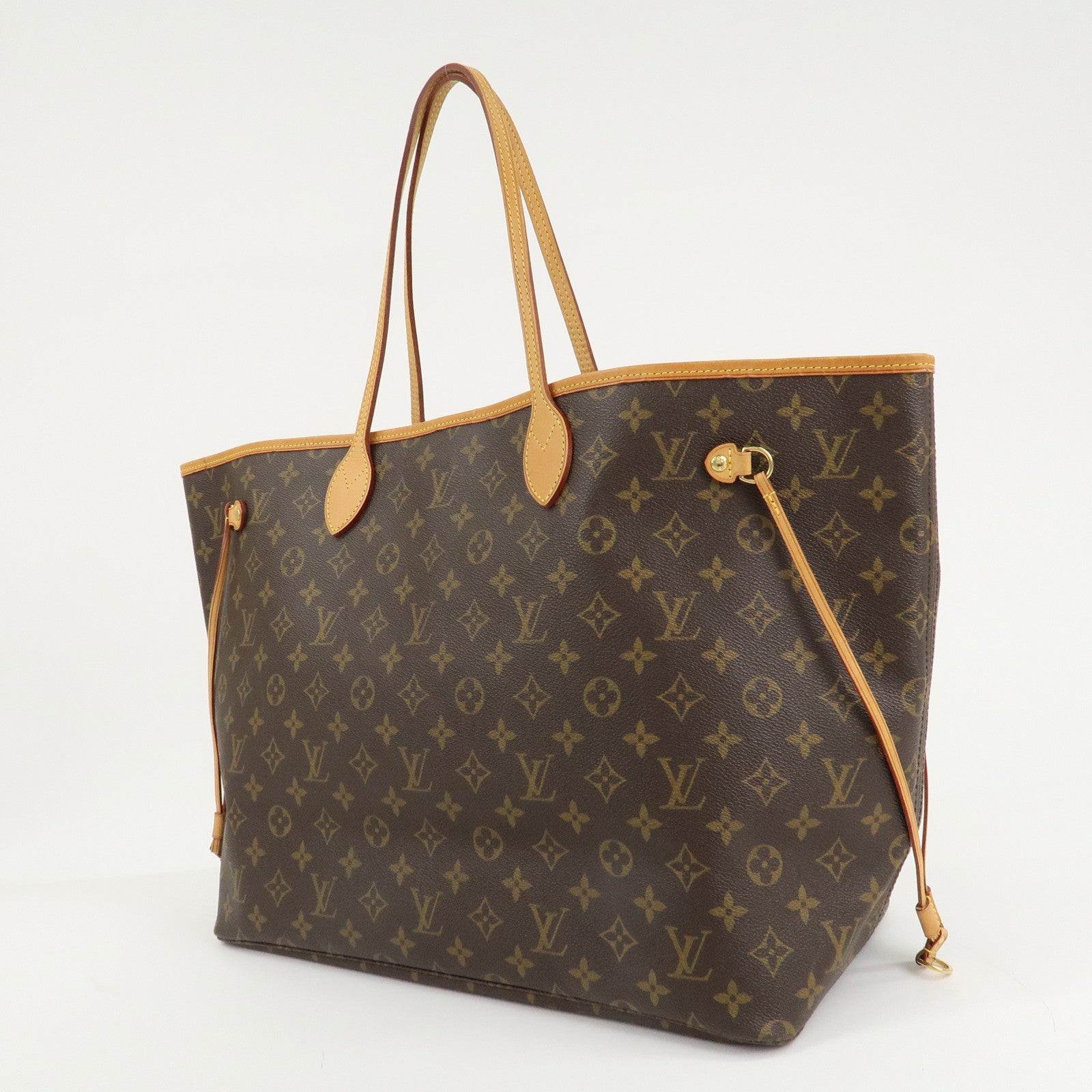 Louis Vuitton Monogram Neverfull GM Tote Bag Hand Bag M40157 Used