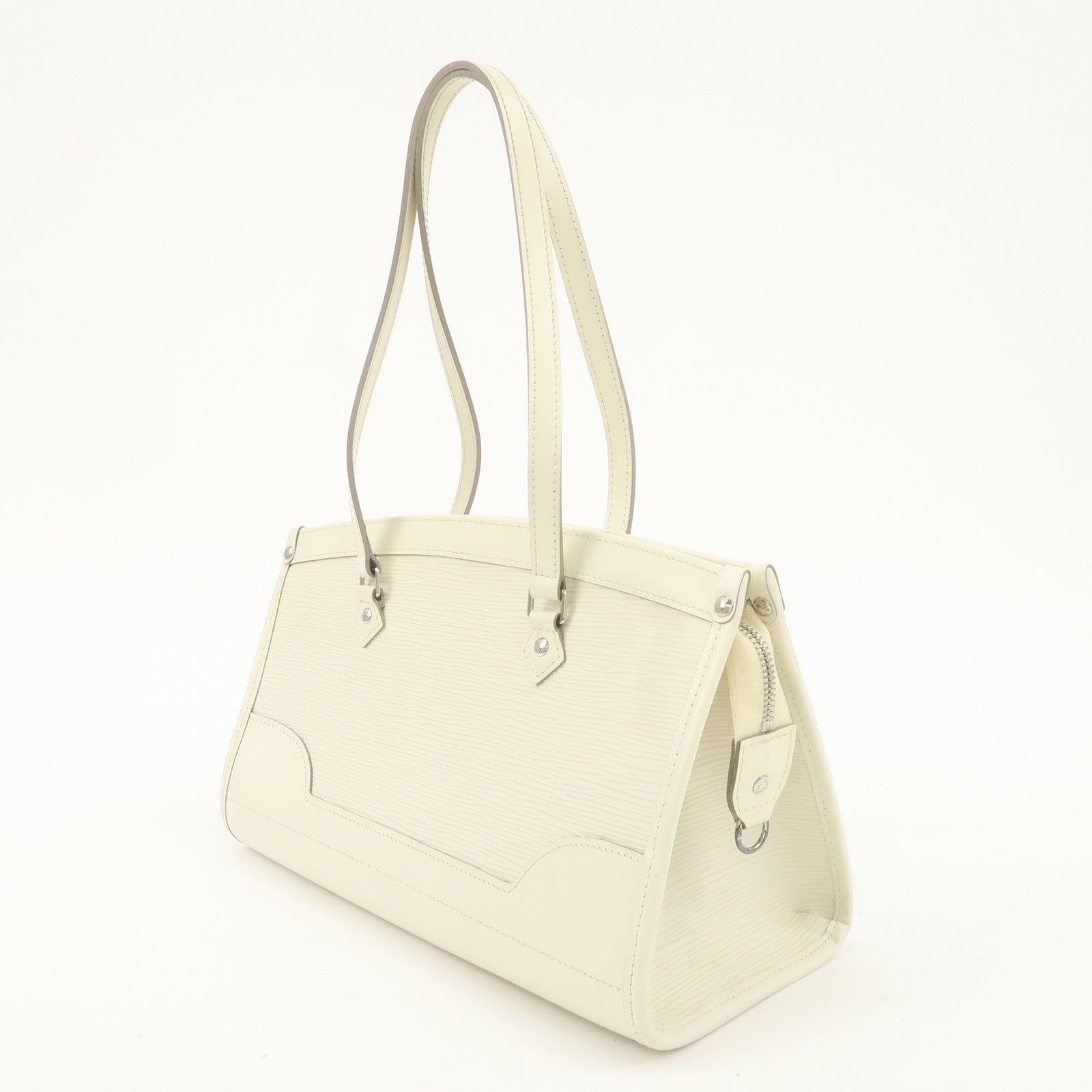 Louis Vuitton Epi Madeleine PM Hand Bag Ivoire White M5933J