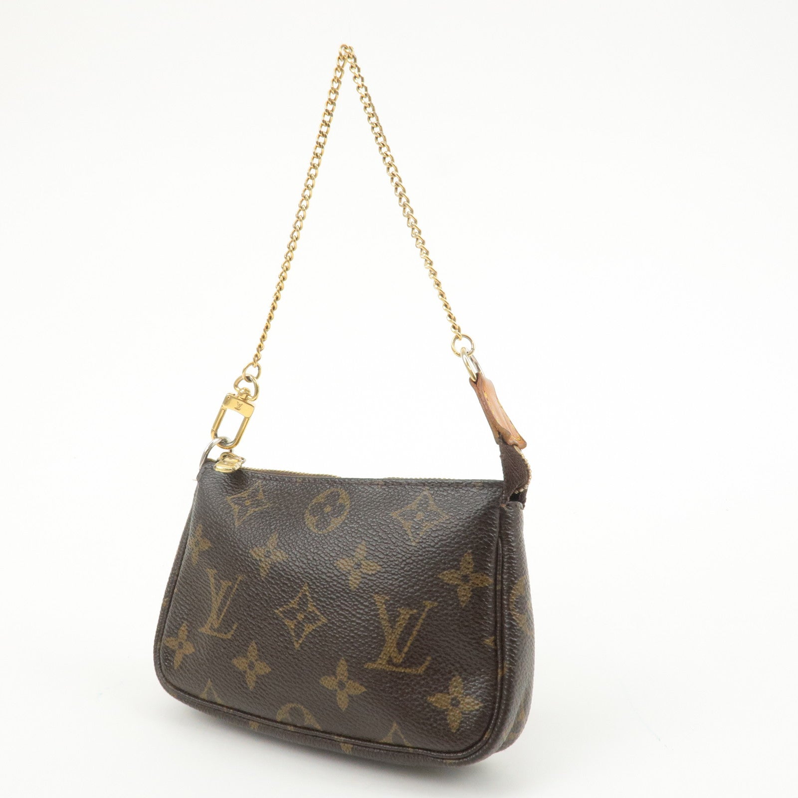 Louis Vuitton Monogram Mini Pochette Accessoires Pouch M58009