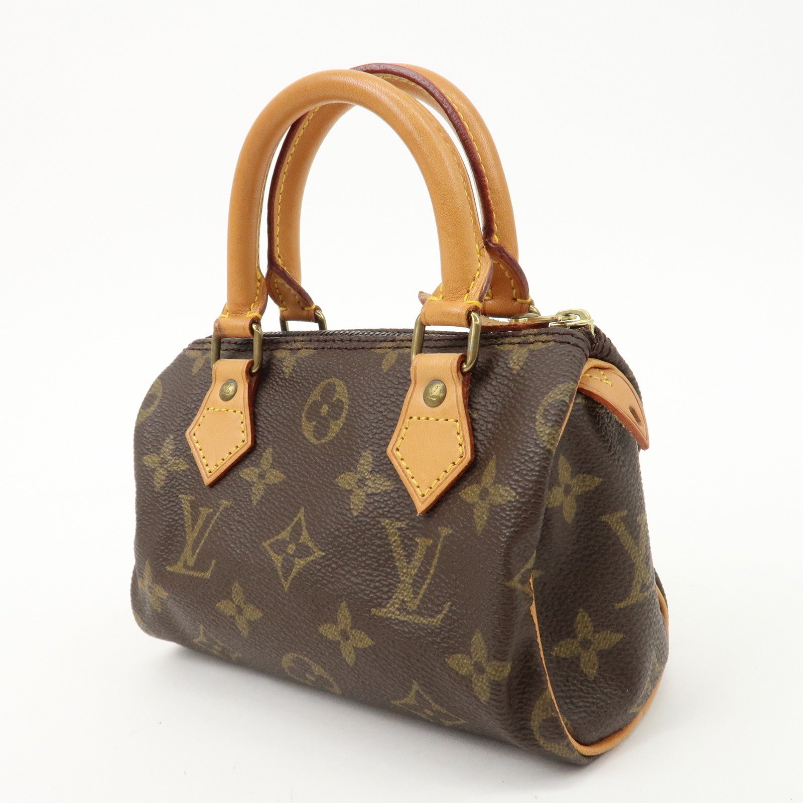 Louis Vuitton Monogram Mini Speedy 
Strap M41534 J00145 Used