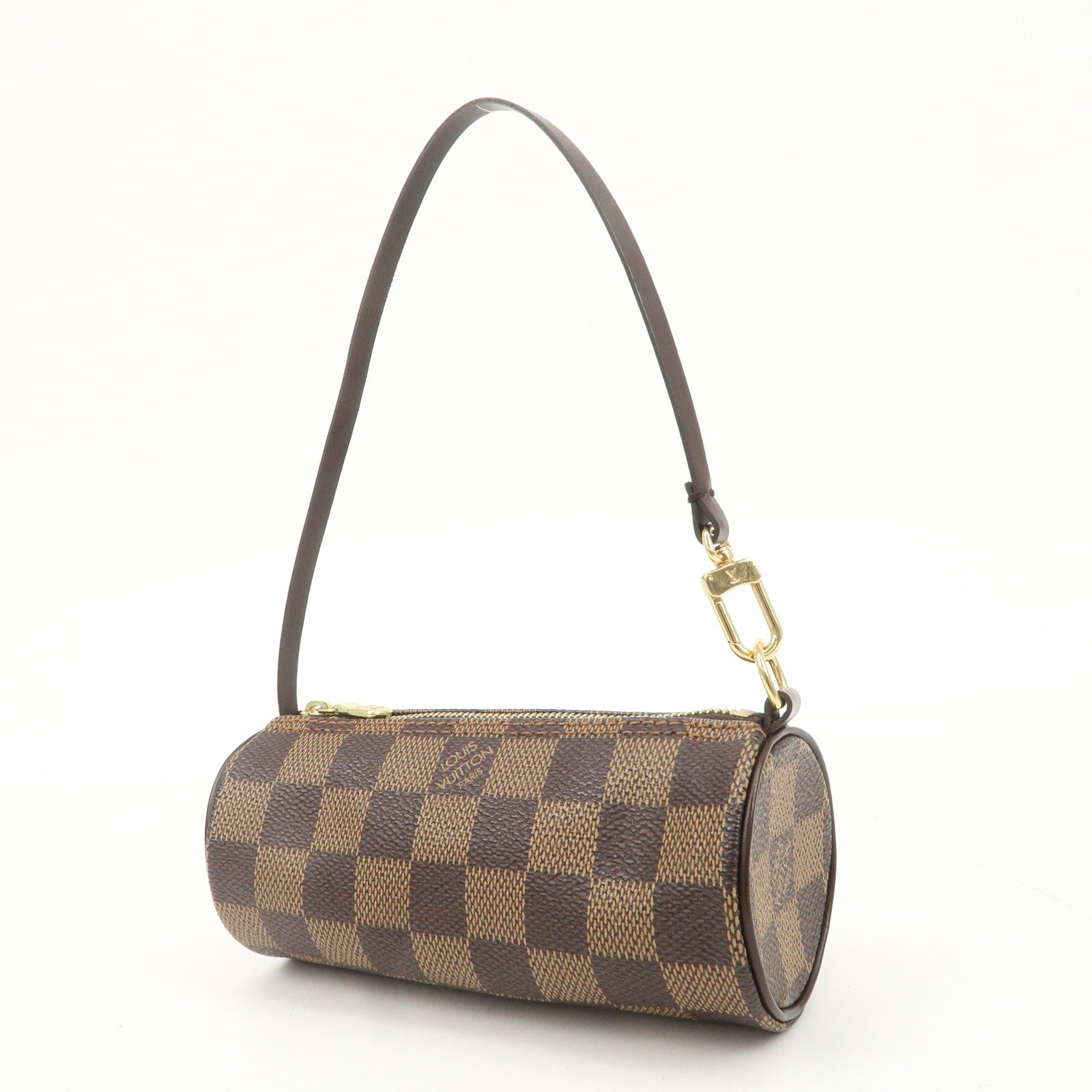 Louis Vuitton Damier Mini Pouch for Papillon Bag Brown