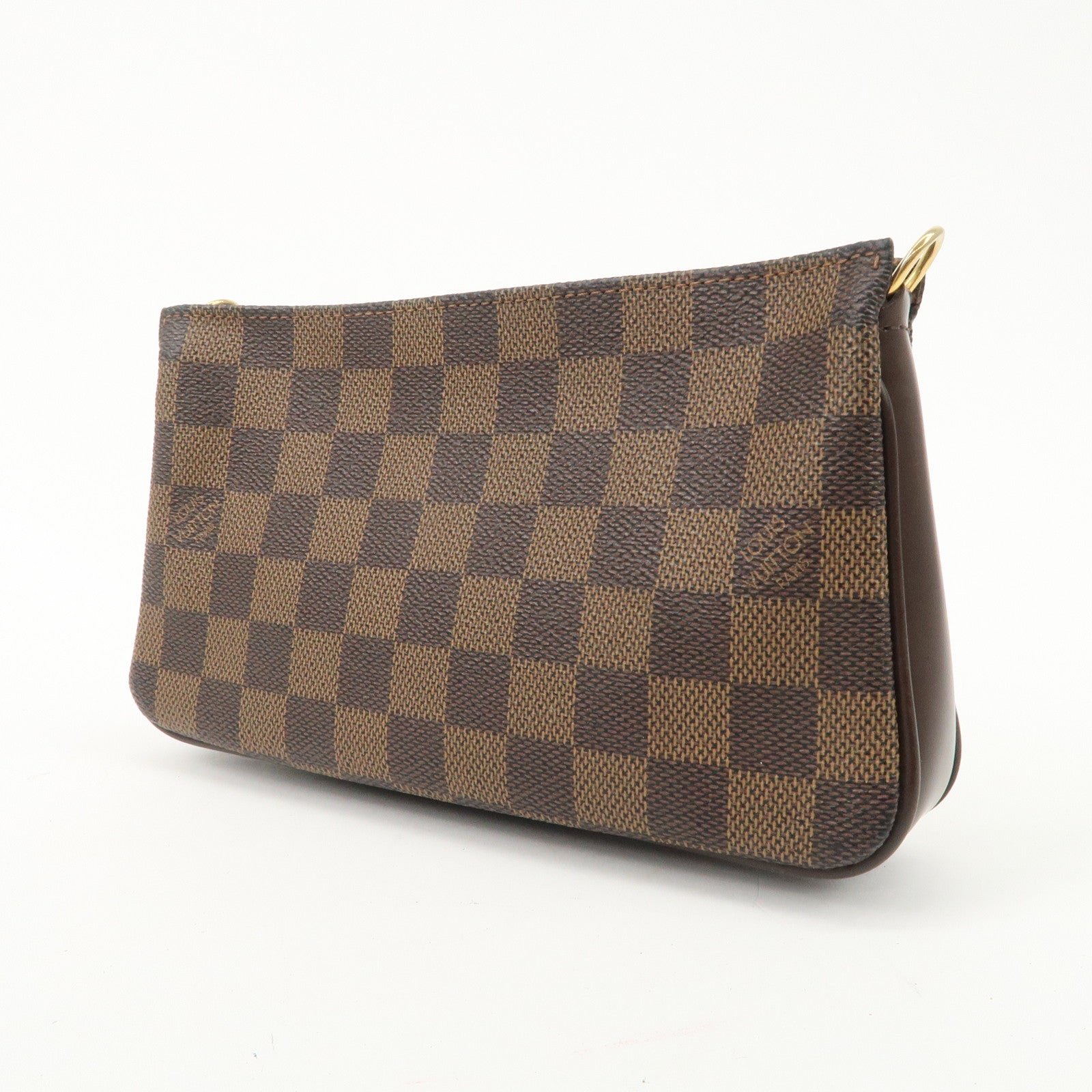 Louis Vuitton Damier Navona Accessoires Pouch Hand Bag N51983 Used