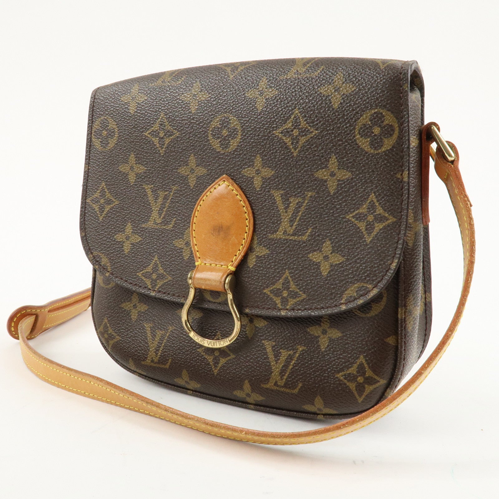 Louis Vuitton Monogram Mini Saint Cloud Shoulder Bag M51244