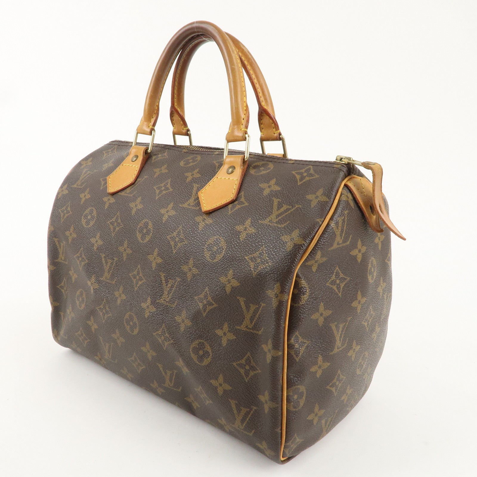 Louis Vuitton Monogram Speedy 30 Hand Bag Boston Bag M41108