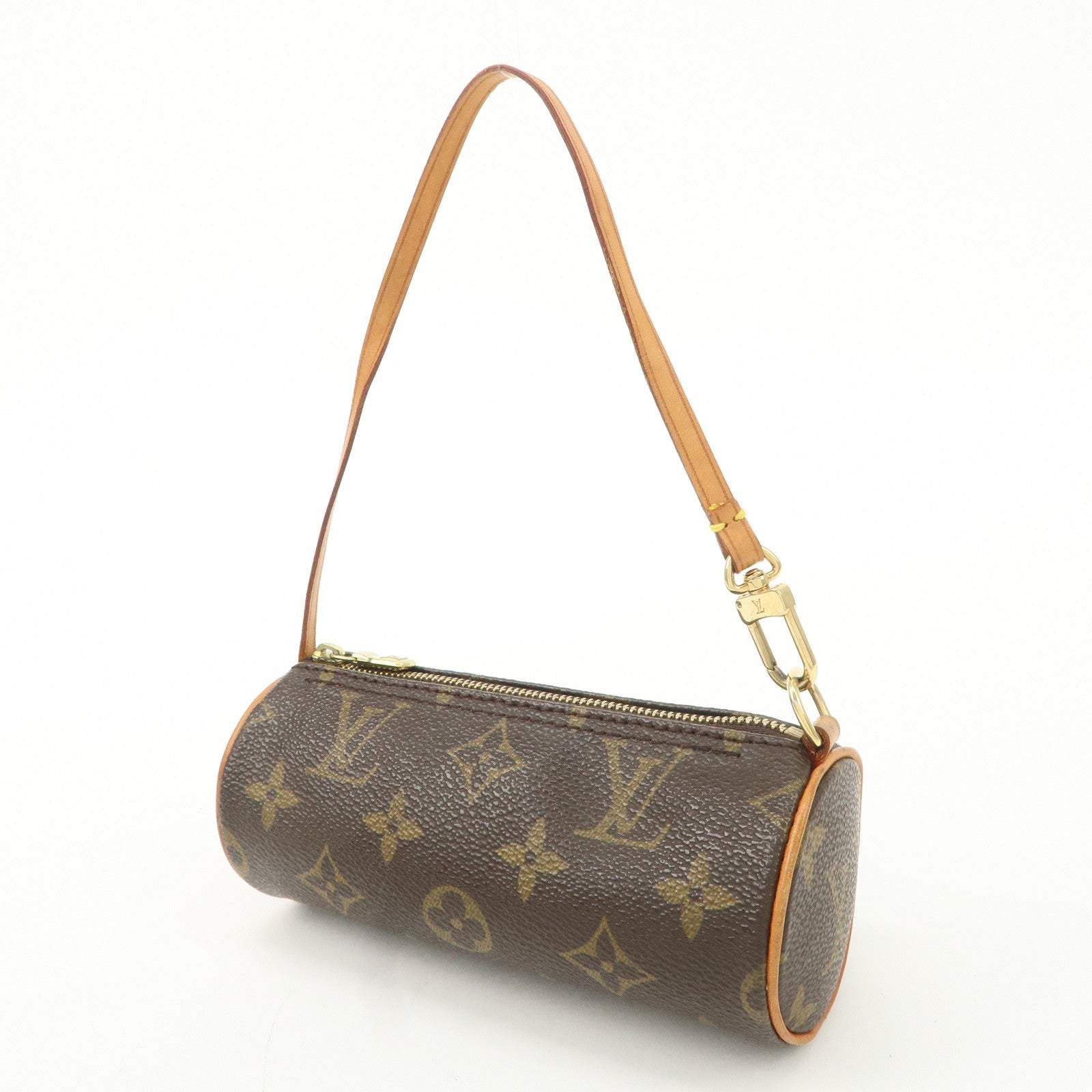 Louis Vuitton Monogram Mini Pouch for Papillon Bag Brown Used