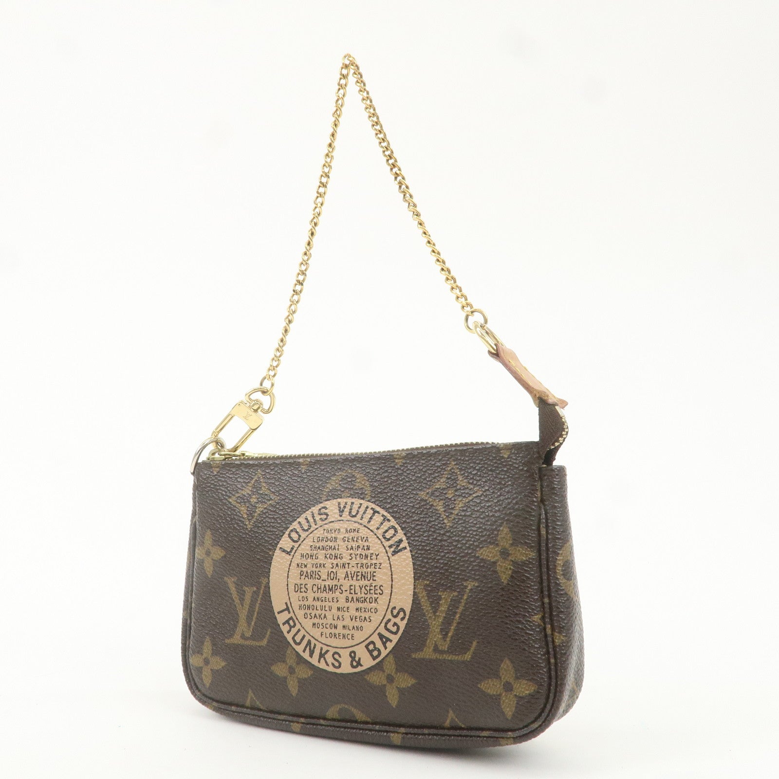 Louis Vuitton Monogram T&B Mini Pochette Accessoires Pouch M60153