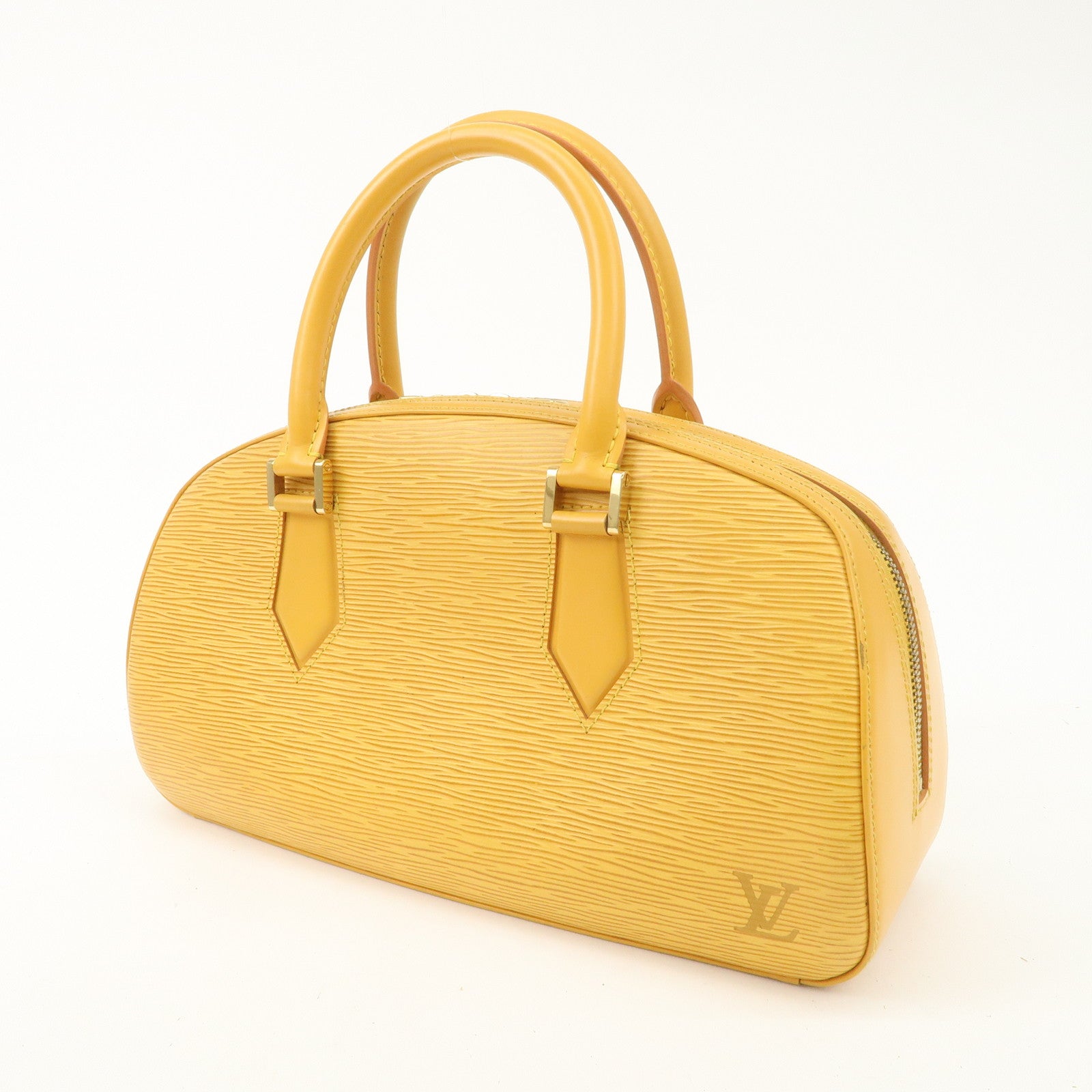 Louis Vuitton Epi Jasmine Hand Bag Tassilli Yellow M52089 Used