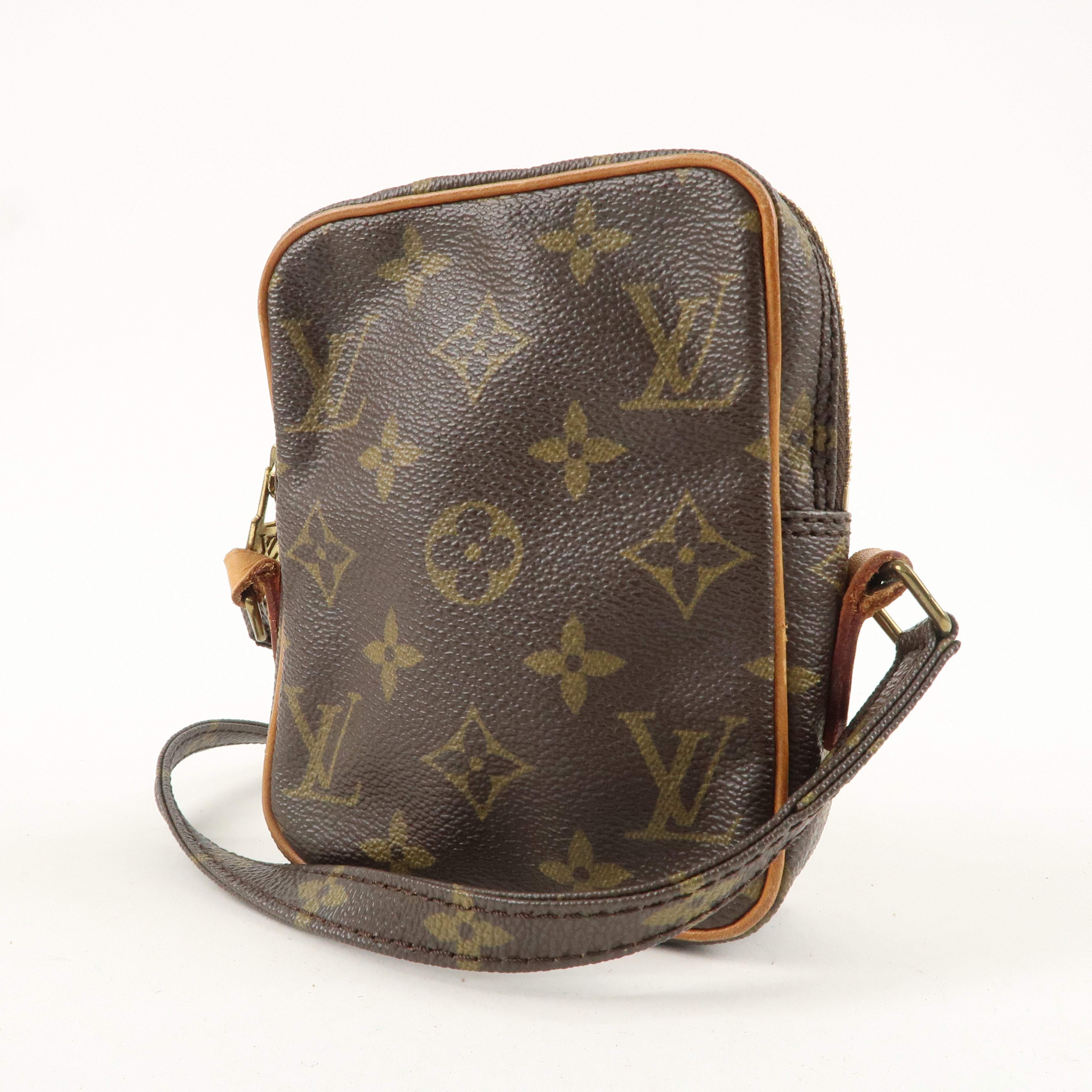 Louis Vuitton Monogram Mini Danube Shoulder Bag Brown M45268