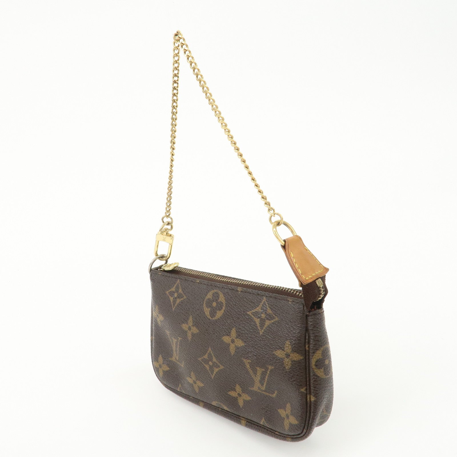 Louis Vuitton Monogram Mini Pochette Accessoires Pouch M58009 Used