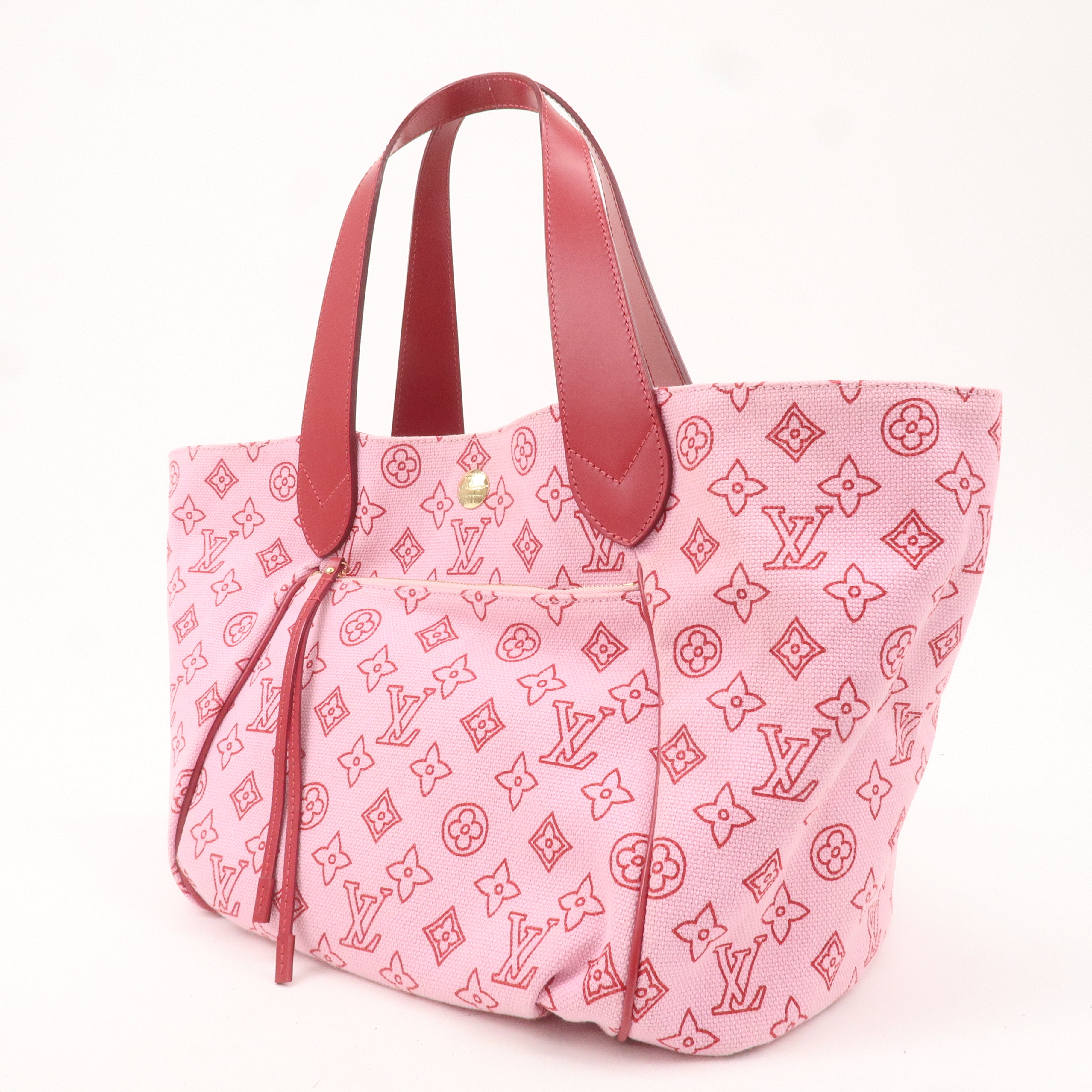 Louis Vuitton Beach Line Cabas Ipanema PM Tote Bag Rose M95984