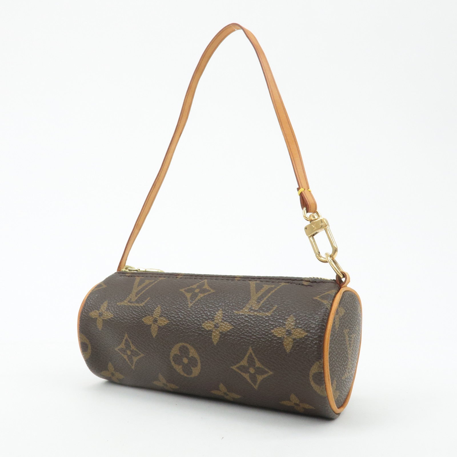 Louis Vuitton Monogram Mini Pouch for Papillon Bag Brown Used