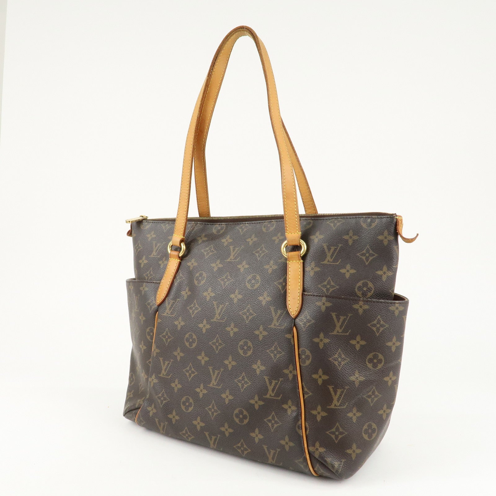 Louis Vuitton Monogram Totally MM Tote Bag Hand Bag M56689 Used