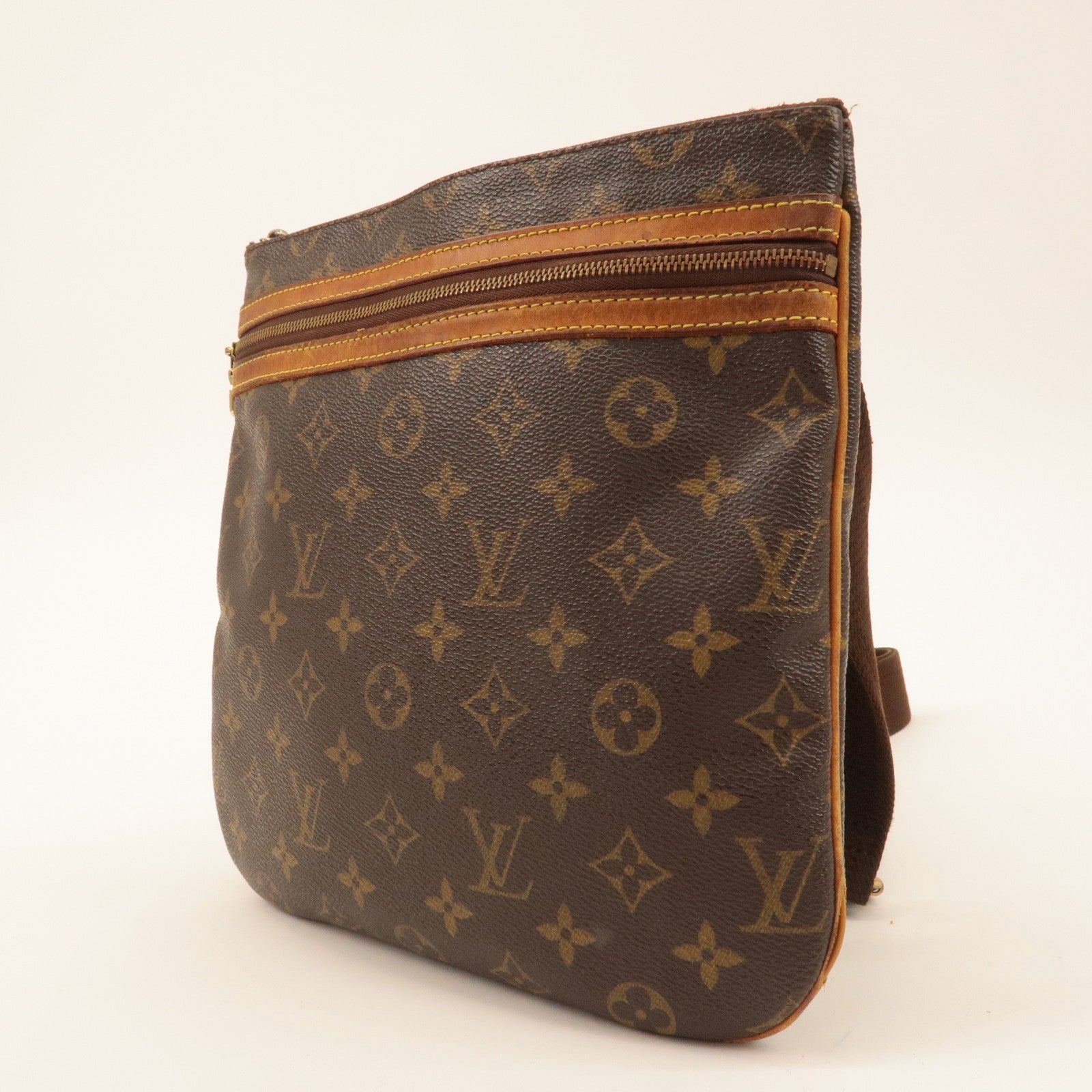 Louis Vuitton Monogram Pochette Bosphore Shoulder Bag M40044