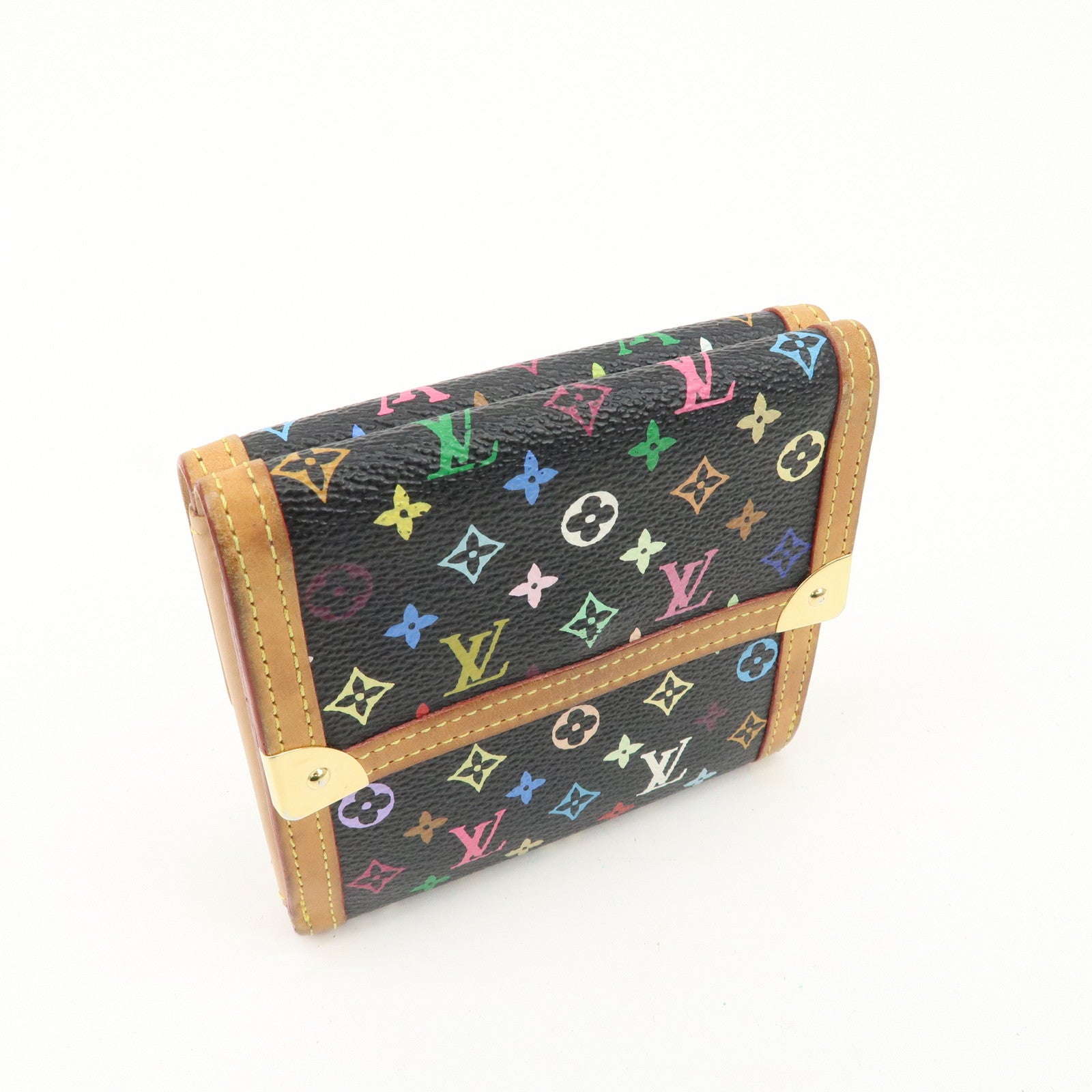 Louis Vuitton Monogram Porte Monnaie Billets Carte Credit M92984 Used