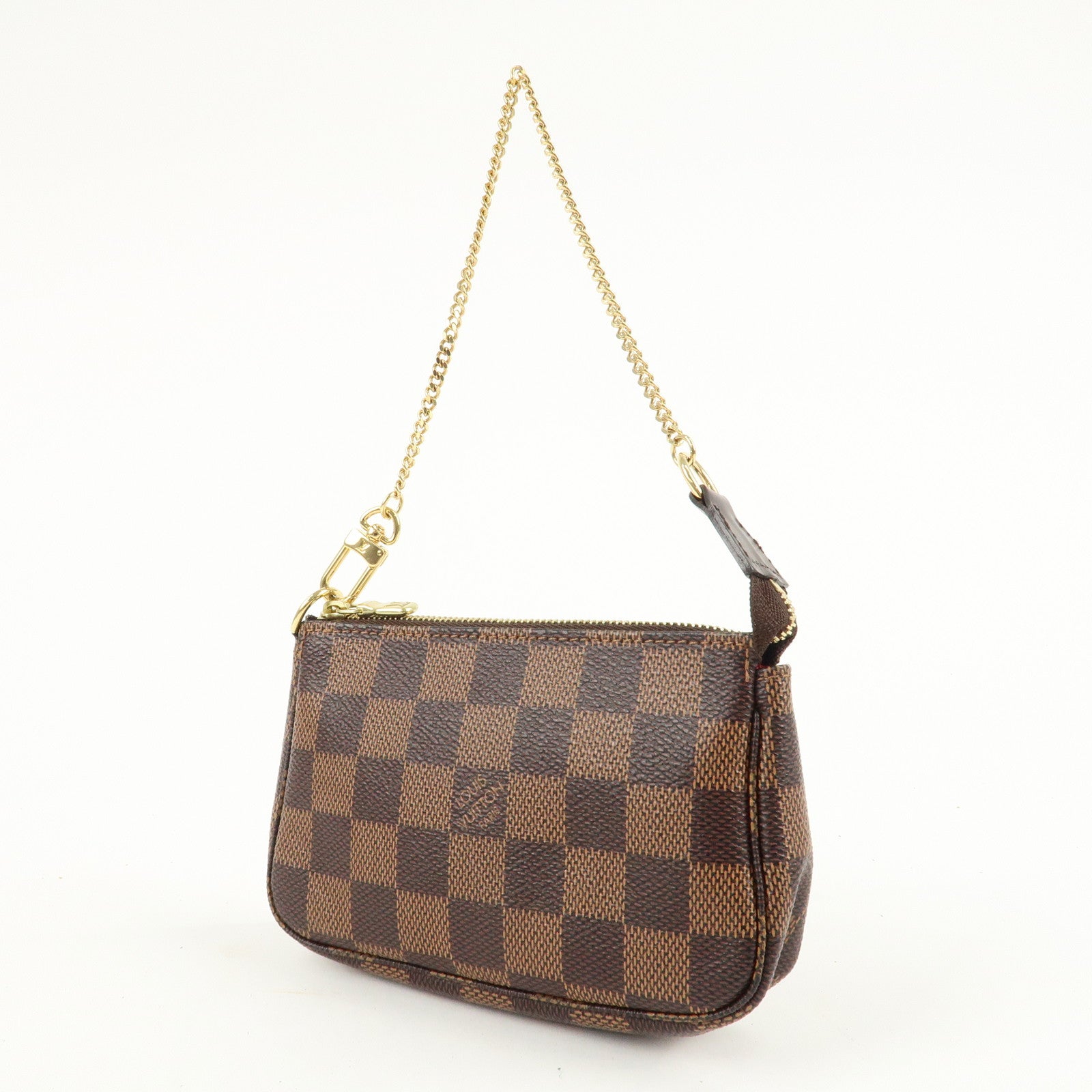 Louis Vuitton Damier Mini Pochette Accessoires Pouch N58009 Used