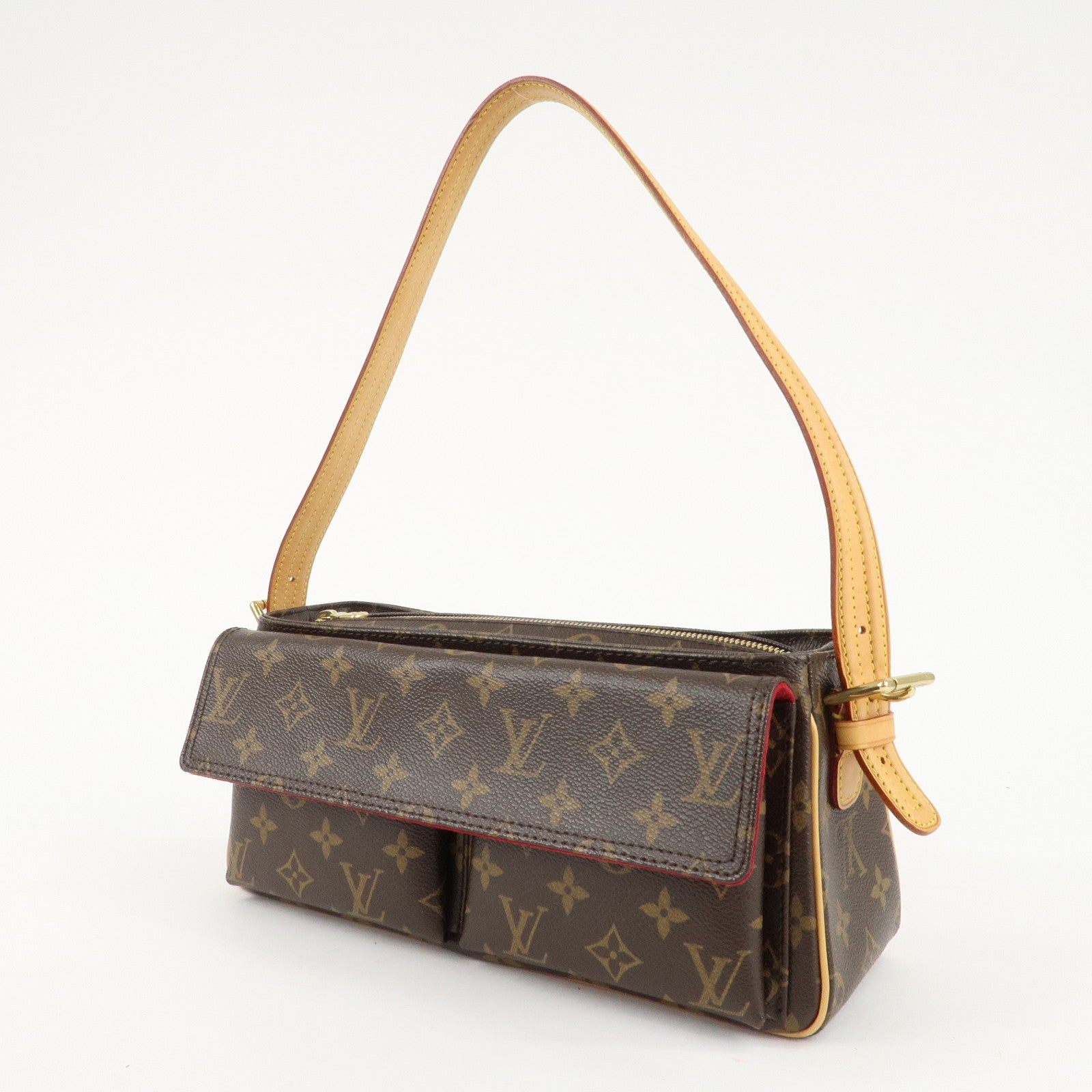 Louis Vuitton Monogram Vivacite Shoulder Bag Hand Bag M51164