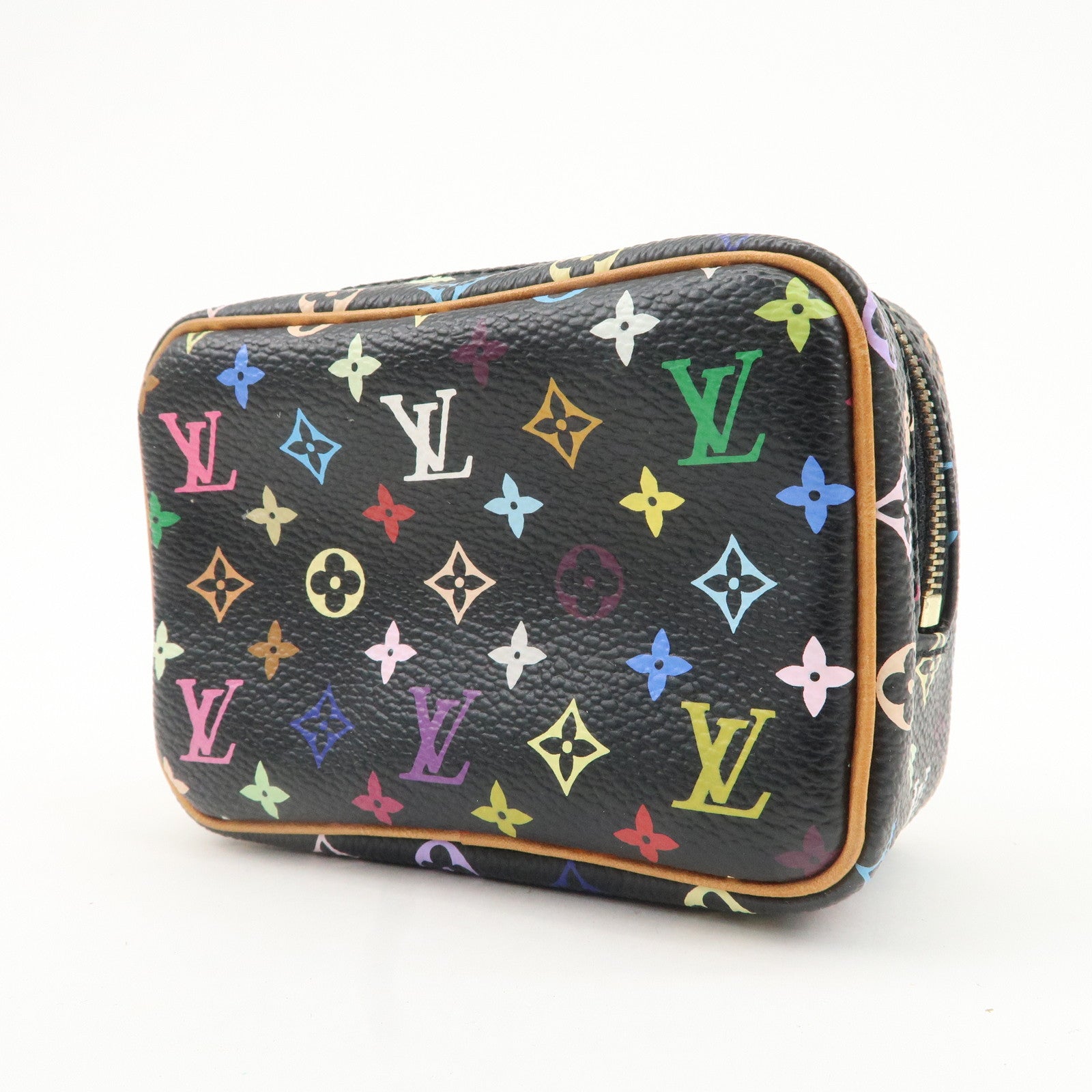 Louis Vuitton Monogram Multi Color Trousse Wapity Pouch M58034 Used