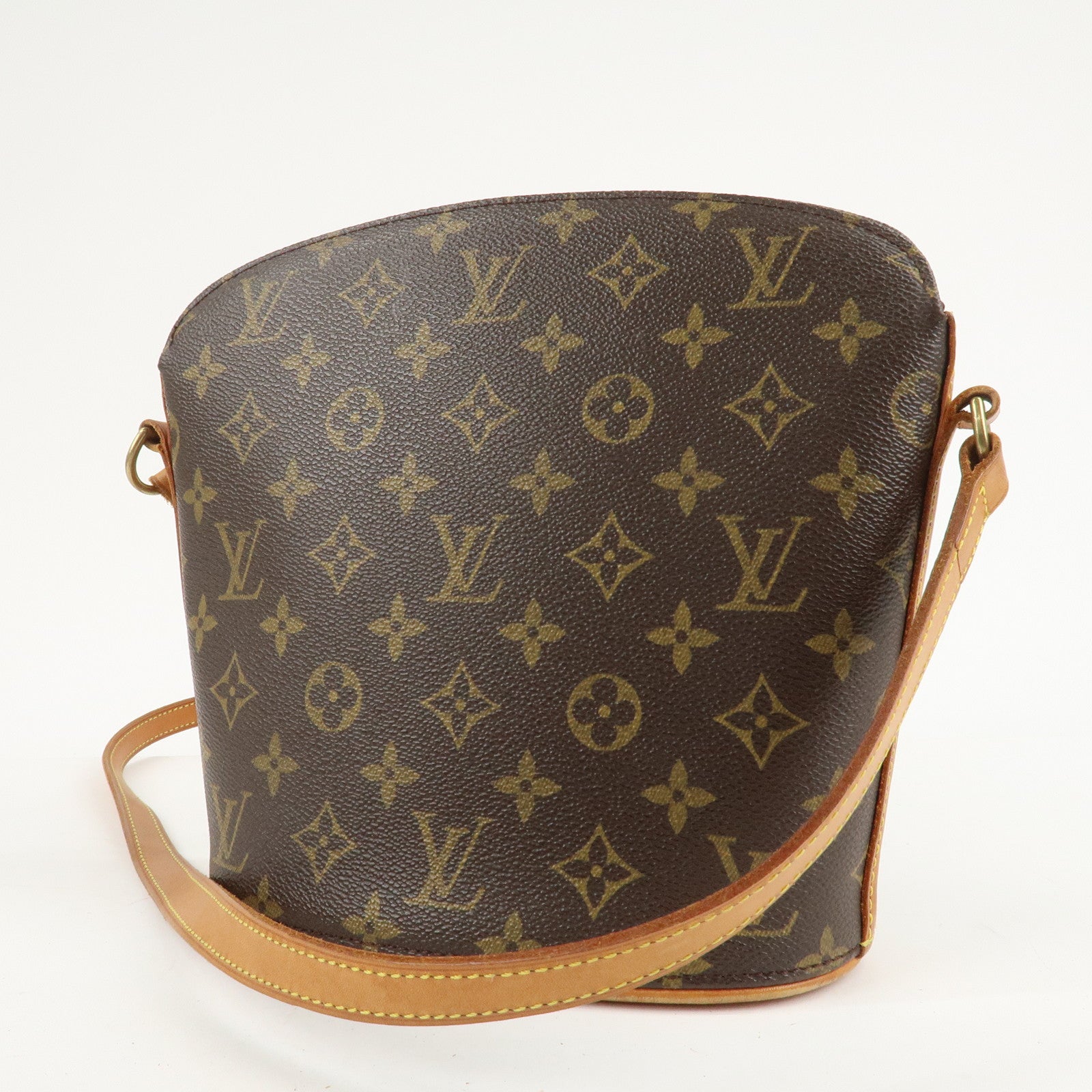 Louis Vuitton Monogram Drouot Cross Body Shoulder Bag M51290 Used