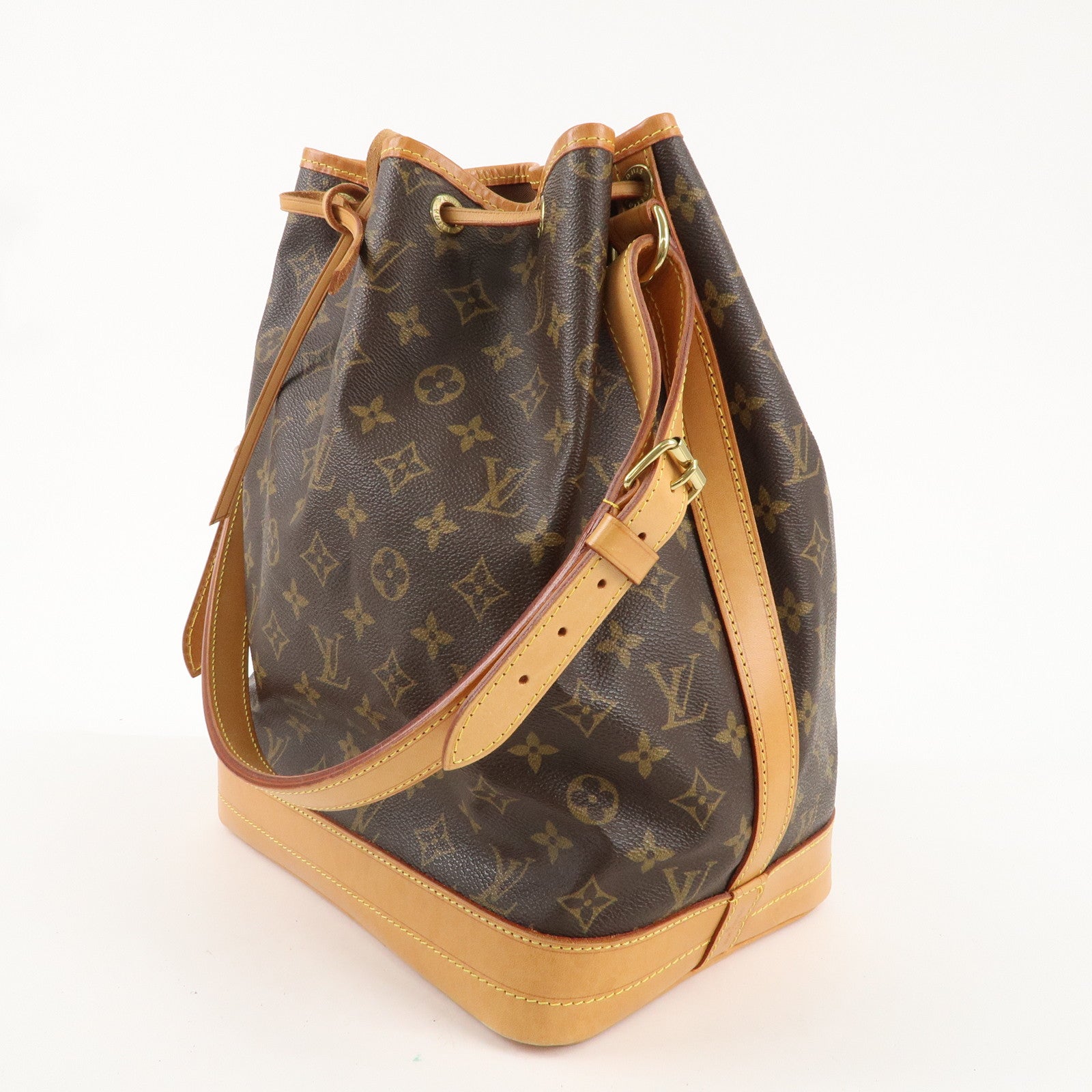 Louis Vuitton Monogram Noe Shoulder Bag Hand Bag Brown M42224