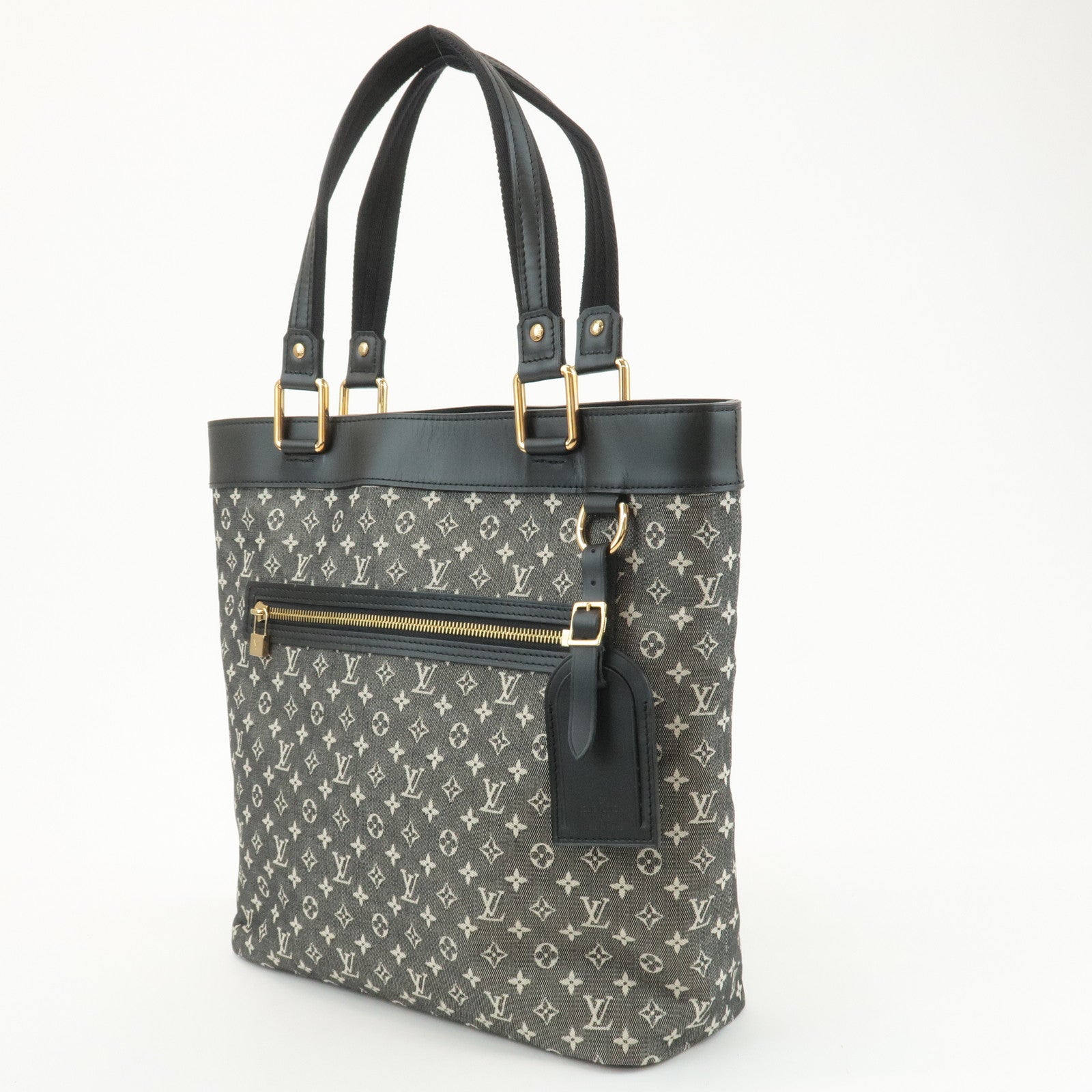 Louis Vuitton Monogram Mini Lucille GM Tote Bag Noir M92609 Used