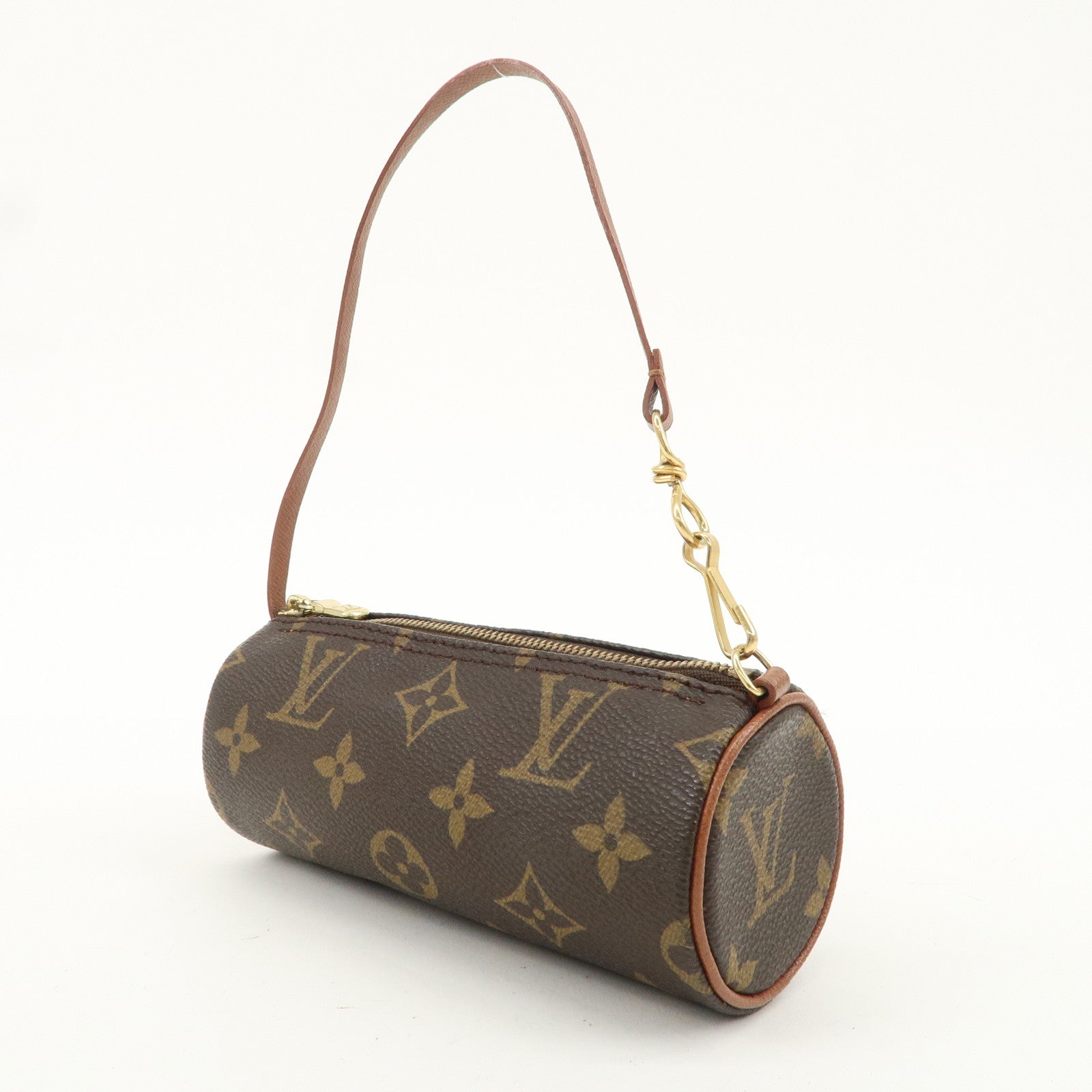 Louis Vuitton Monogram Papillon Pouch For Papillon Bag Brown