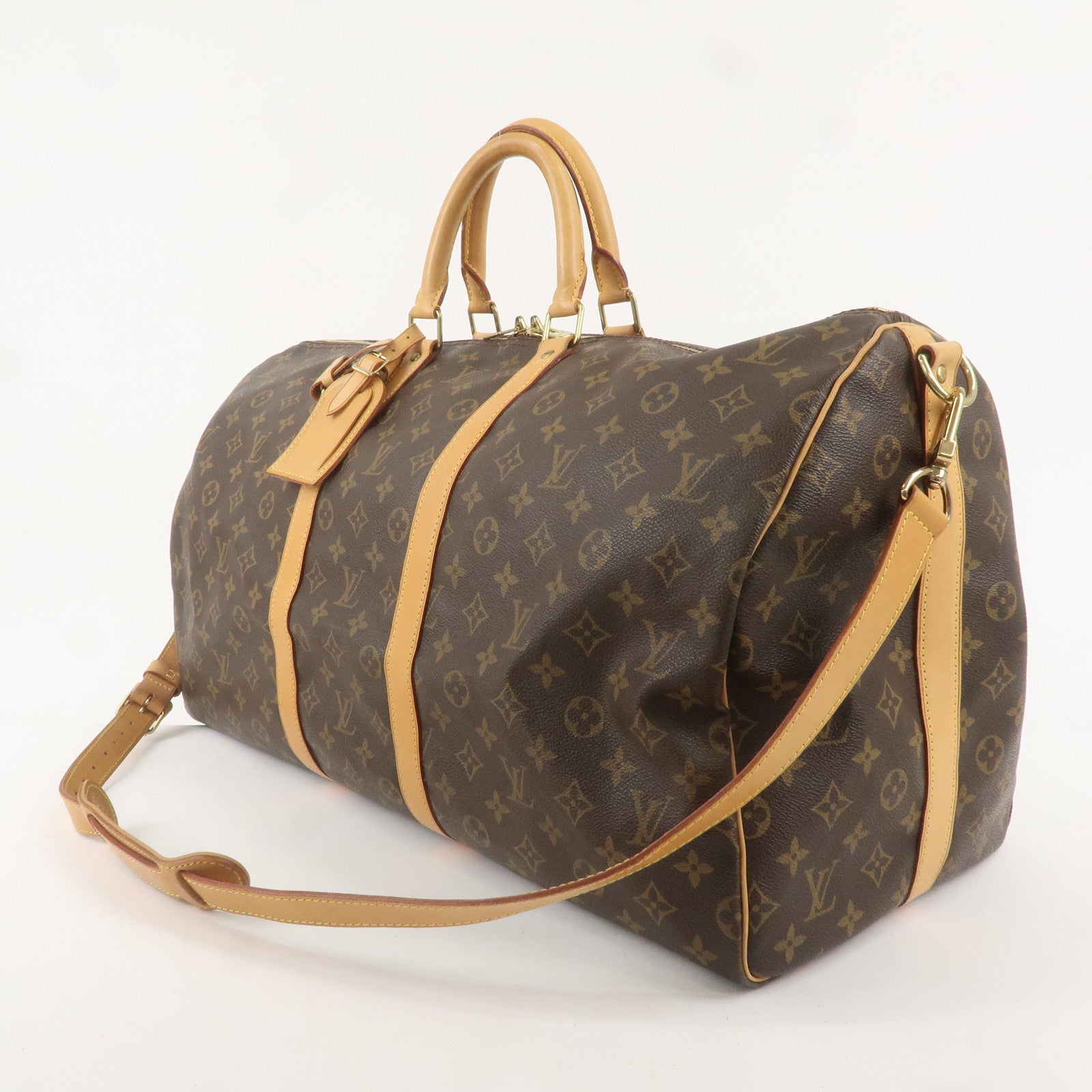 Louis Vuitton Monogram Keep All Bandouliere 55 Bag M41414