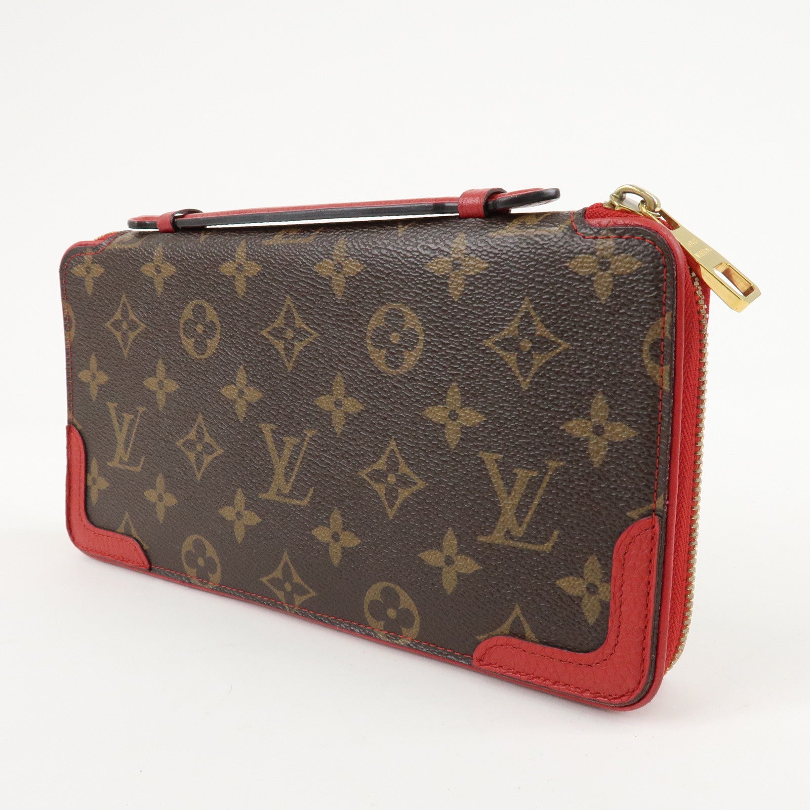 Louis Vuitton Monogram Retiro Daily Organizer Wallet M61452Used F/S Used