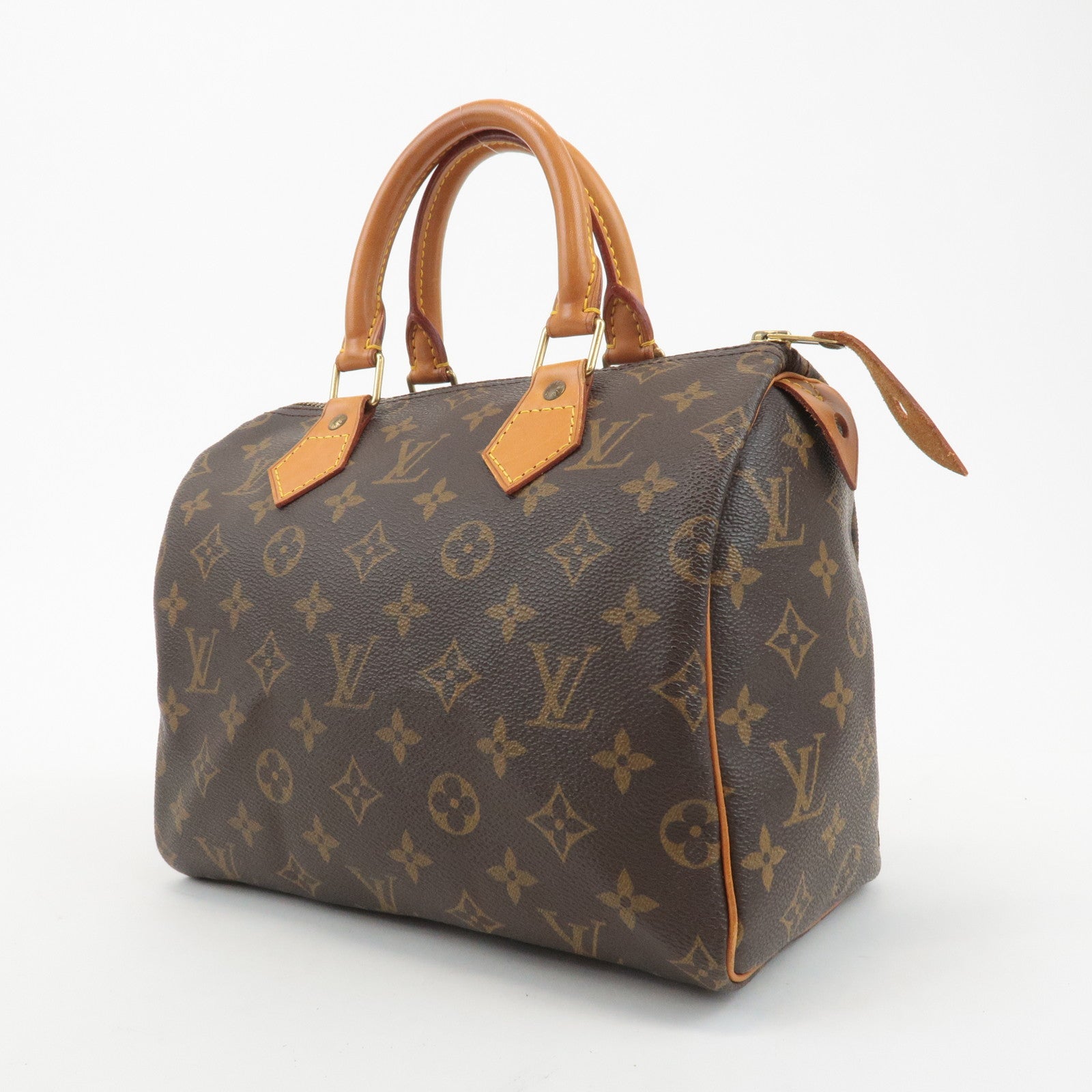 Louis Vuitton Monogram Speedy 25 Hand Bag Boston Bag M41528