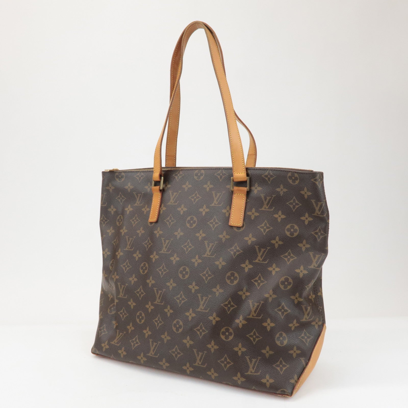 Louis Vuitton Monogram Cabas Mezzo Tote Bag M51151 Used