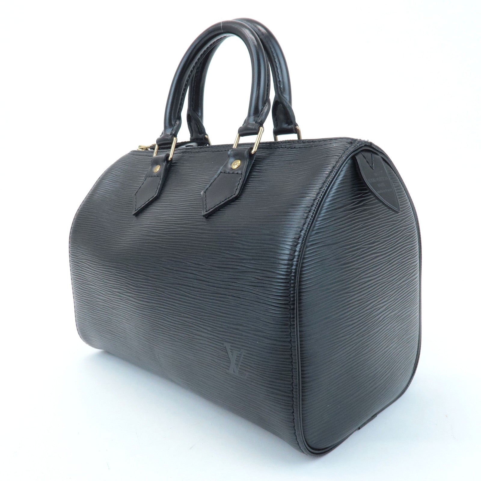 Louis Vuitton Epi Speedy 25 Hand Bag Noir M59032 Used