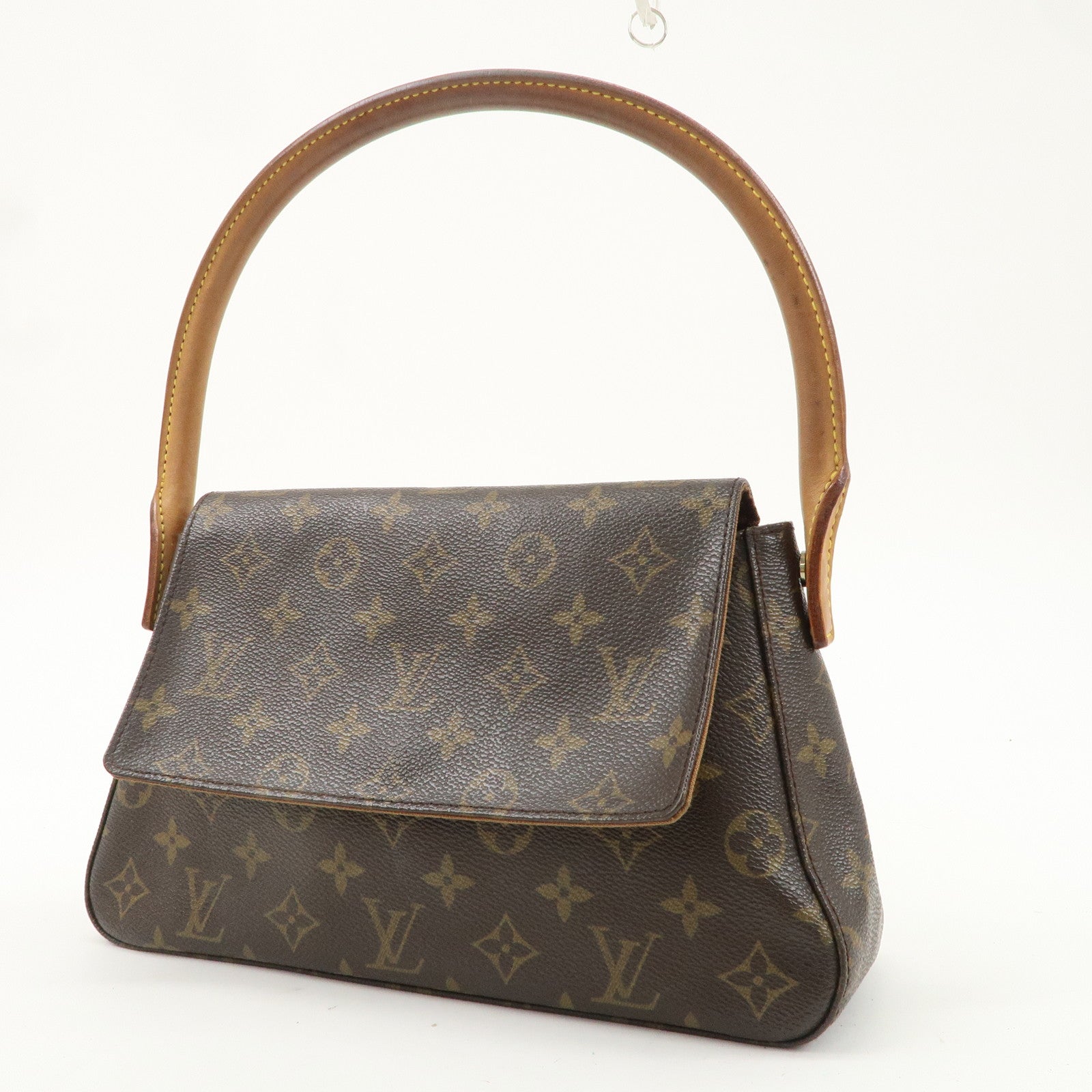 Louis Vuitton Monogram Mini Looping Shoulder Bag Brown M51147