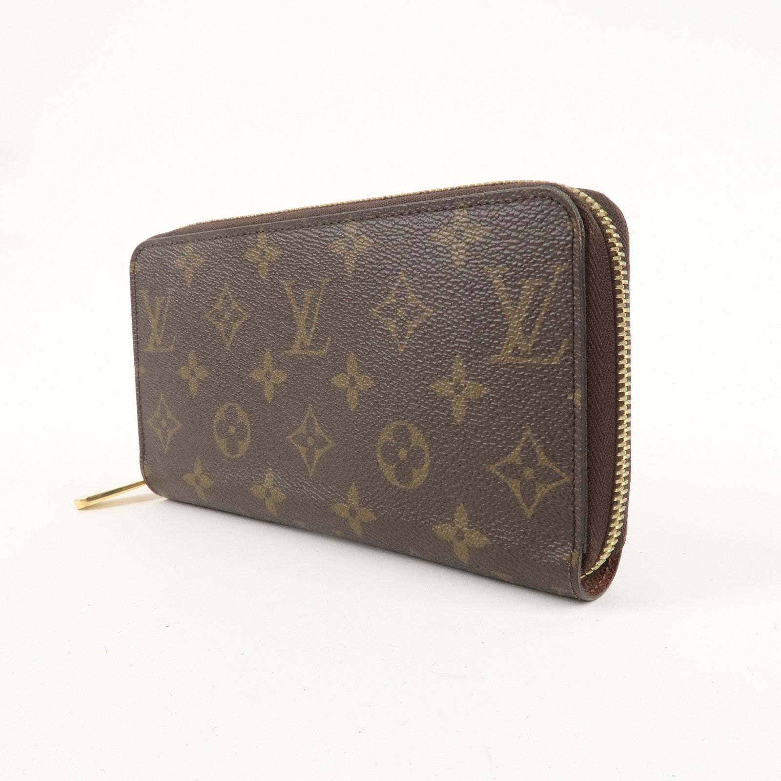 Louis Vuitton Monogram Zippy Wallet Round Long Wallet M42616