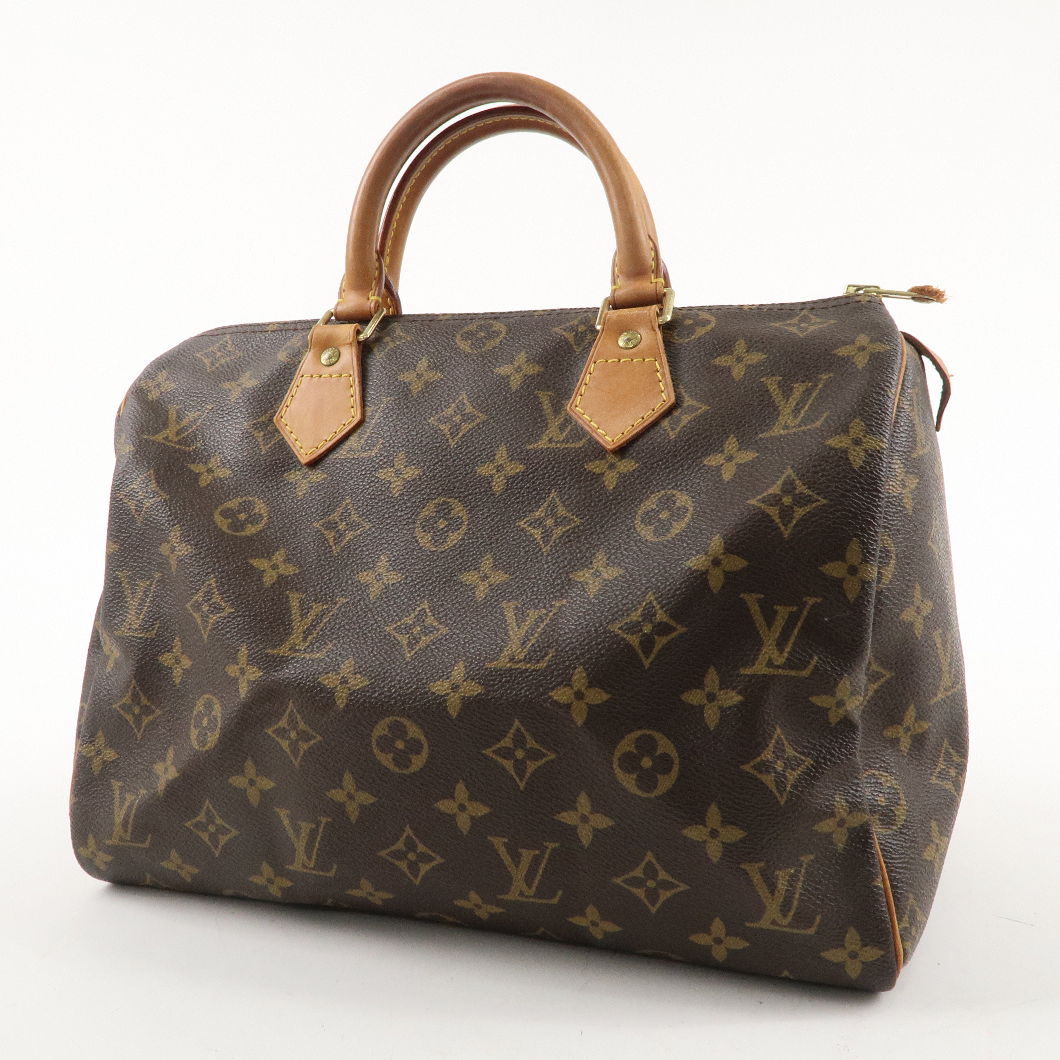 Louis Vuitton Monogram Speedy 30 Hand Bag Boston Bag M41526