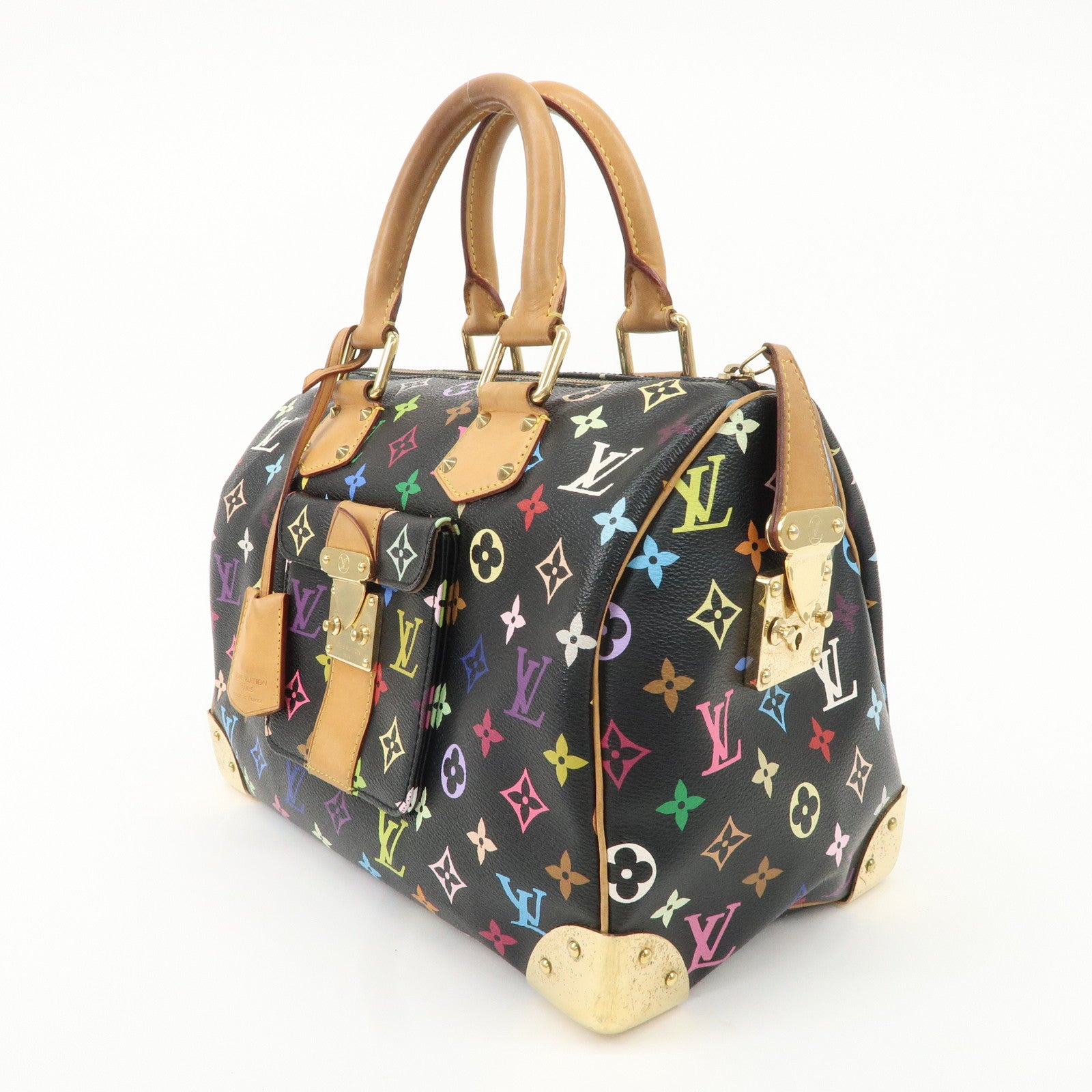 Louis Vuitton Monogram Multi Color Speedy 30 Hand Bag M92642